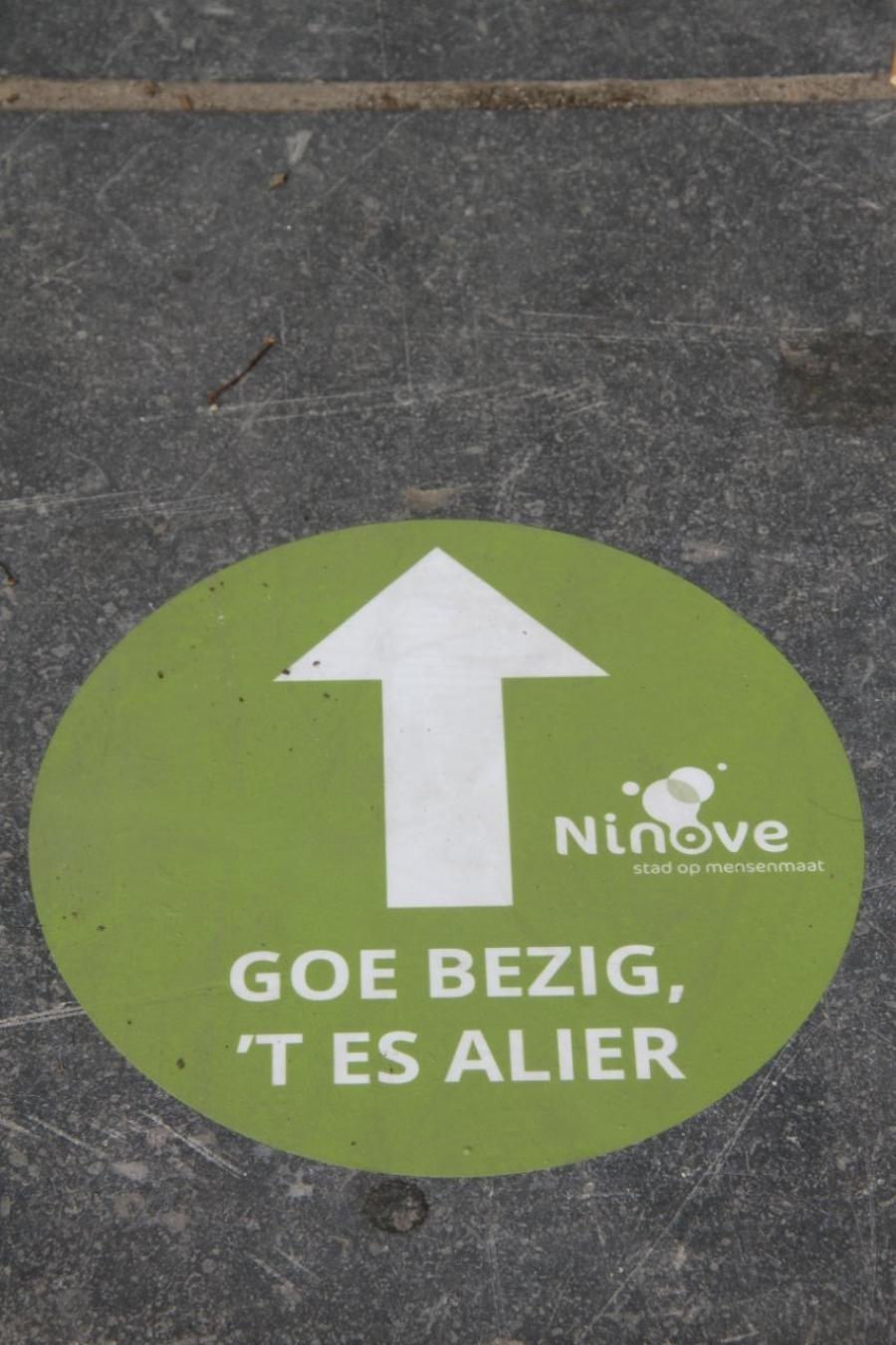 Vanaf maandag 11 mei winkelen op het rechter voetpad