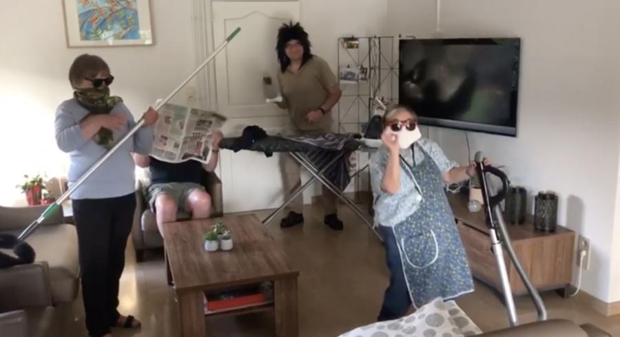 Bewoners Schoonderhage gaan Queen achterna