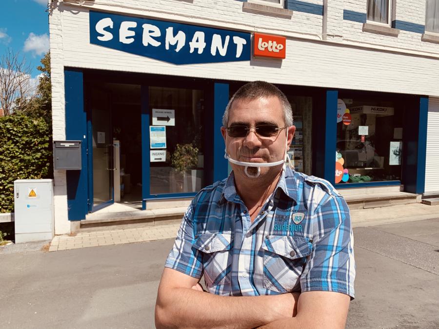 De transparante mondkapjes van Sermant: een succes in Vlaanderen