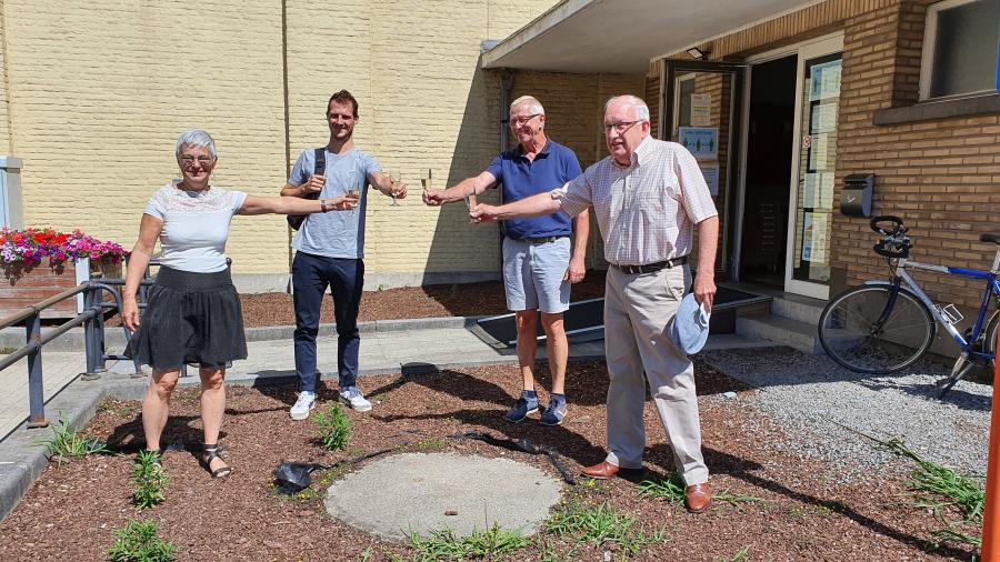 Senne Bonnaerens klimt € 2.169 bij elkaar voor vzw Teledienst