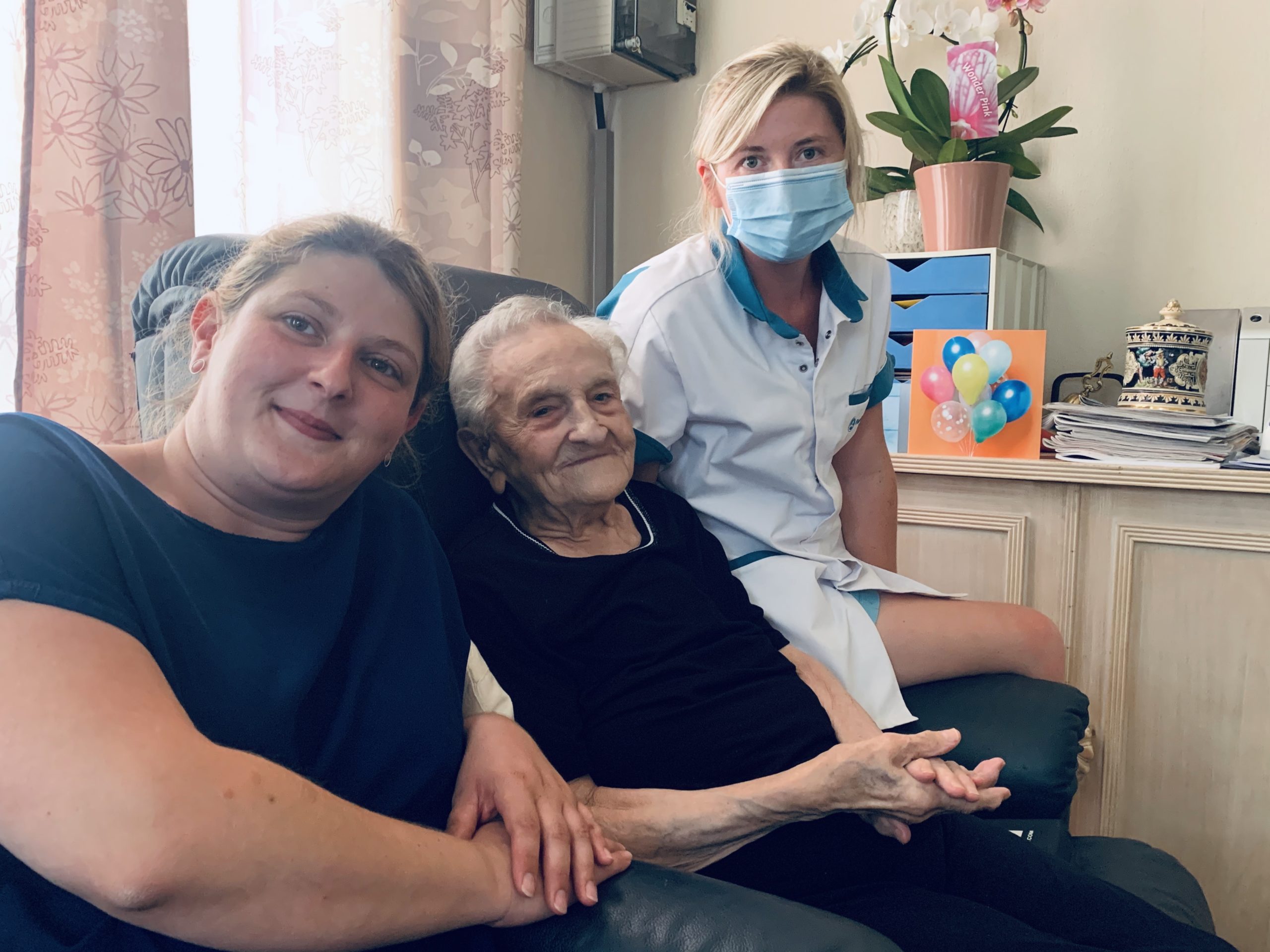 Fanny viert haar 100ste verjaardag in familiekring