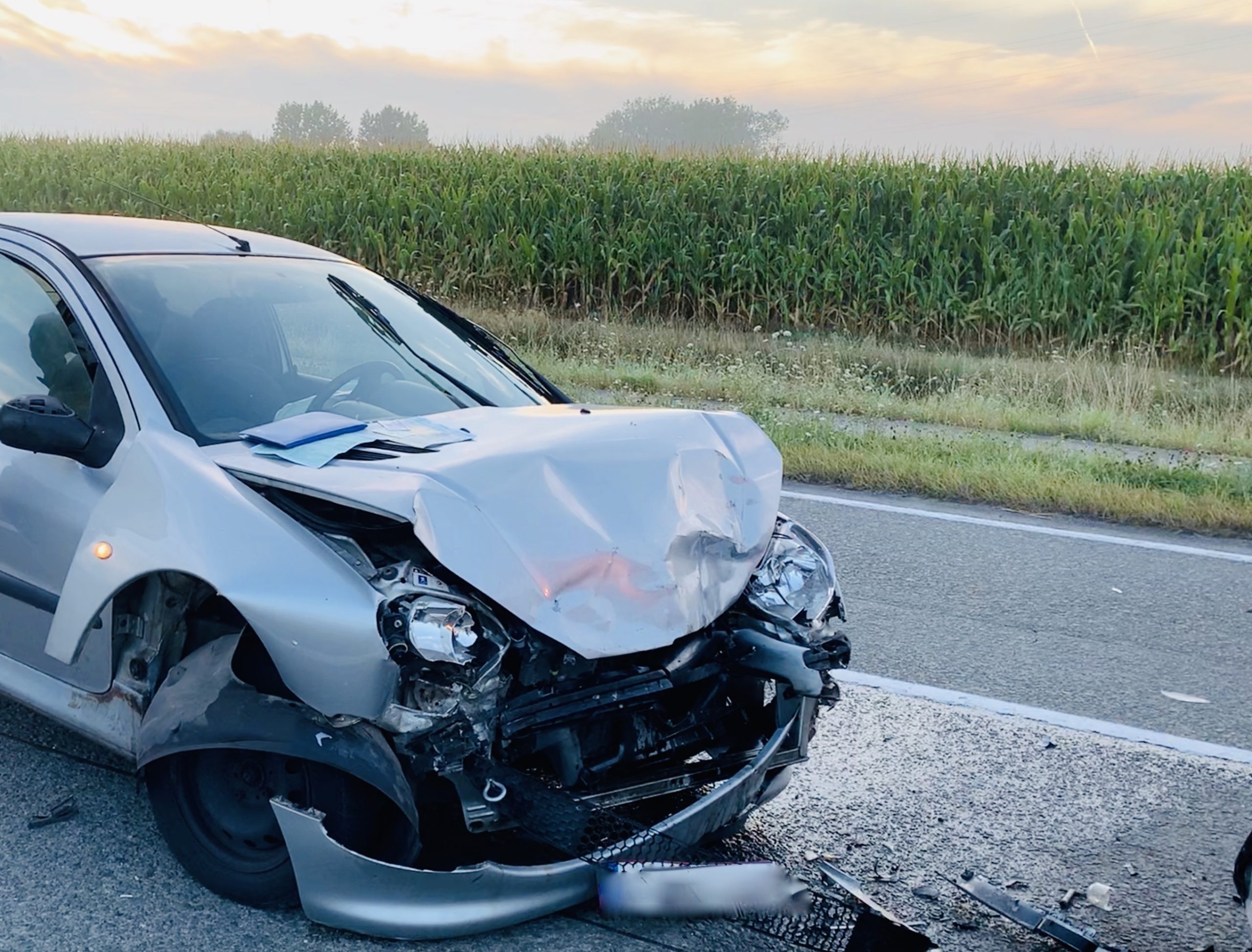 Gewonde bij kop-staart aanrijding op Tabakslaan