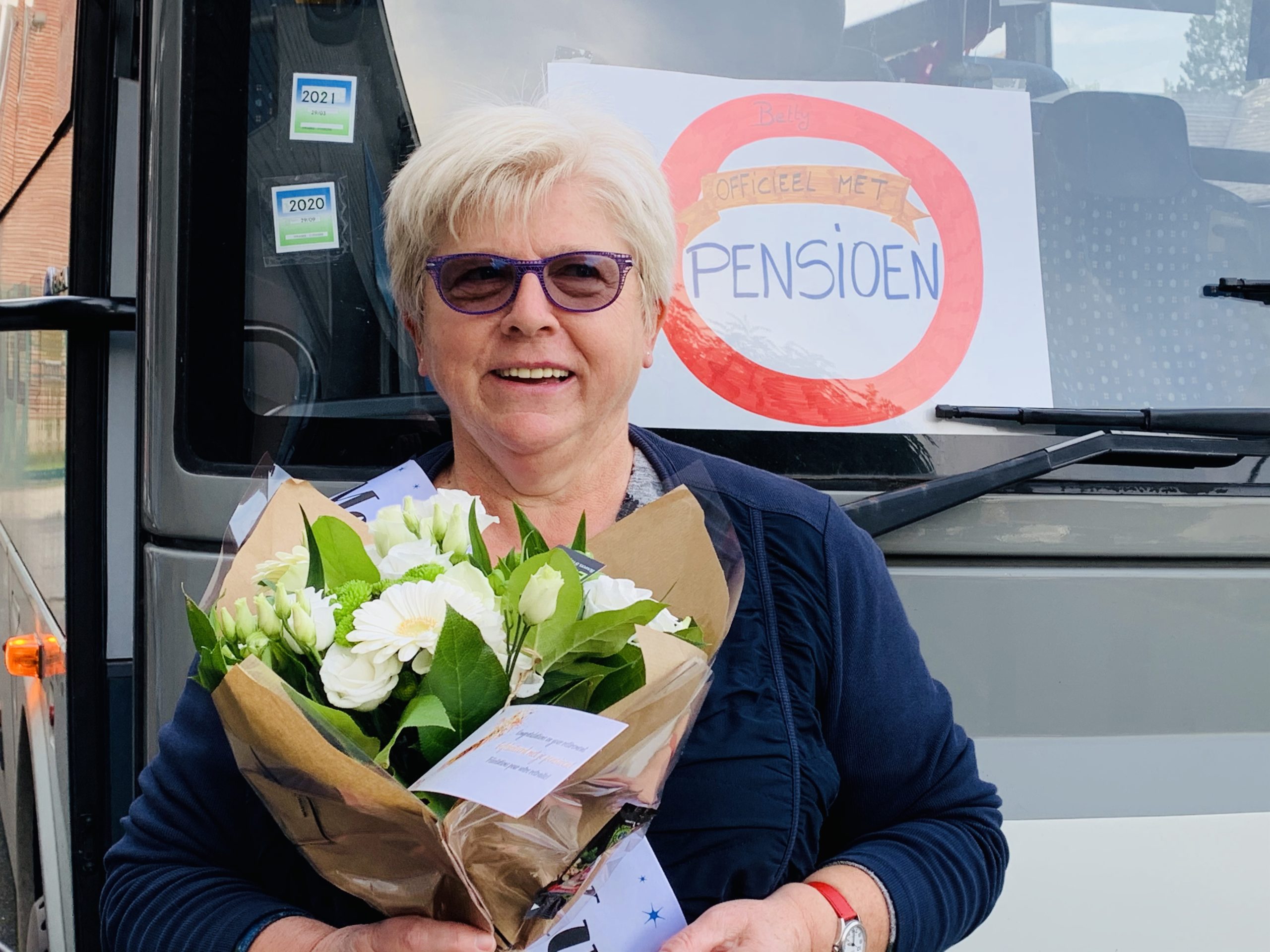 Windekind wuifde Betty uit