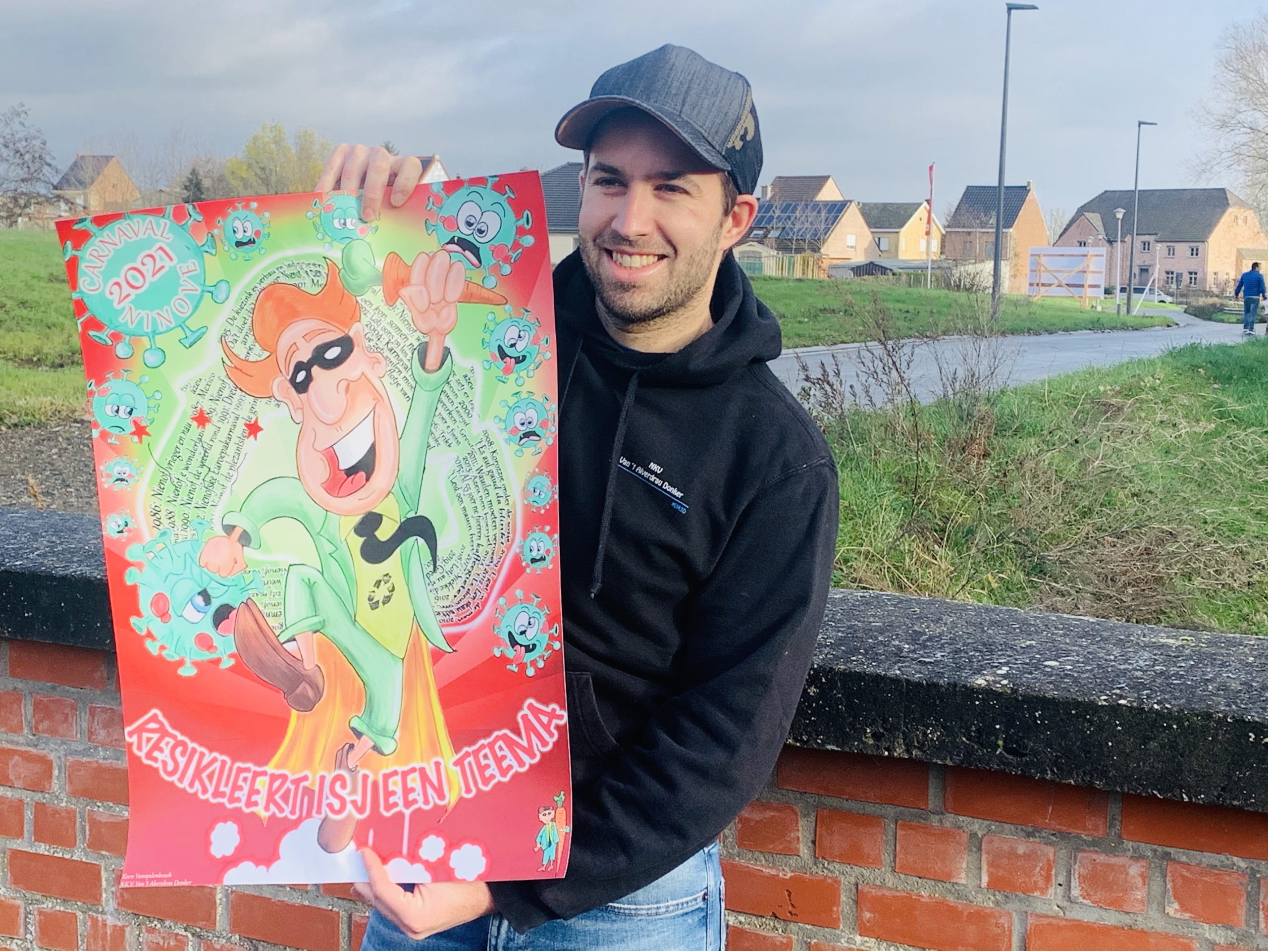 ’t Wettelmanneken als superheld