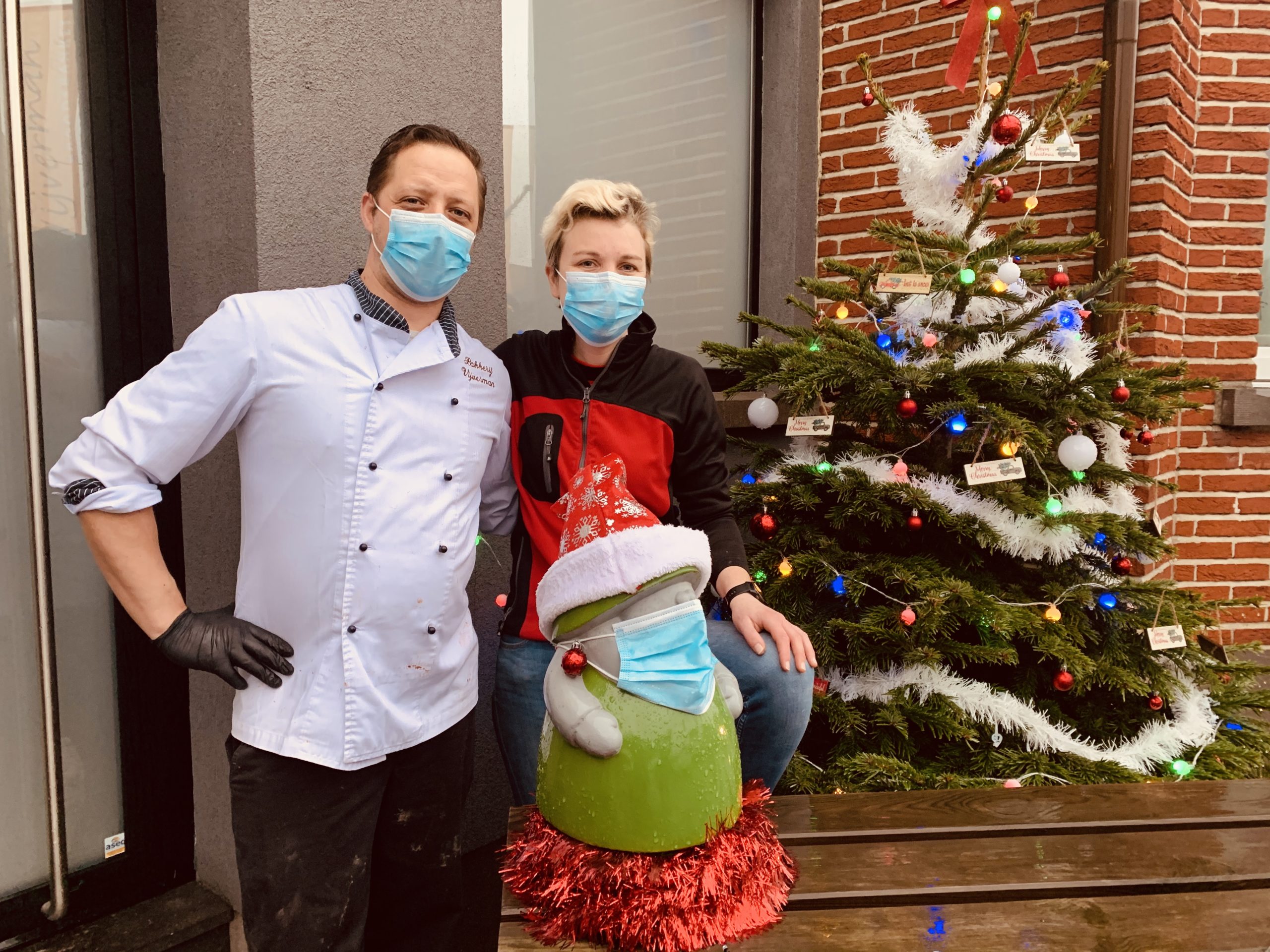 Het zijn weer drukke dagen bij bakkerij Vijverman