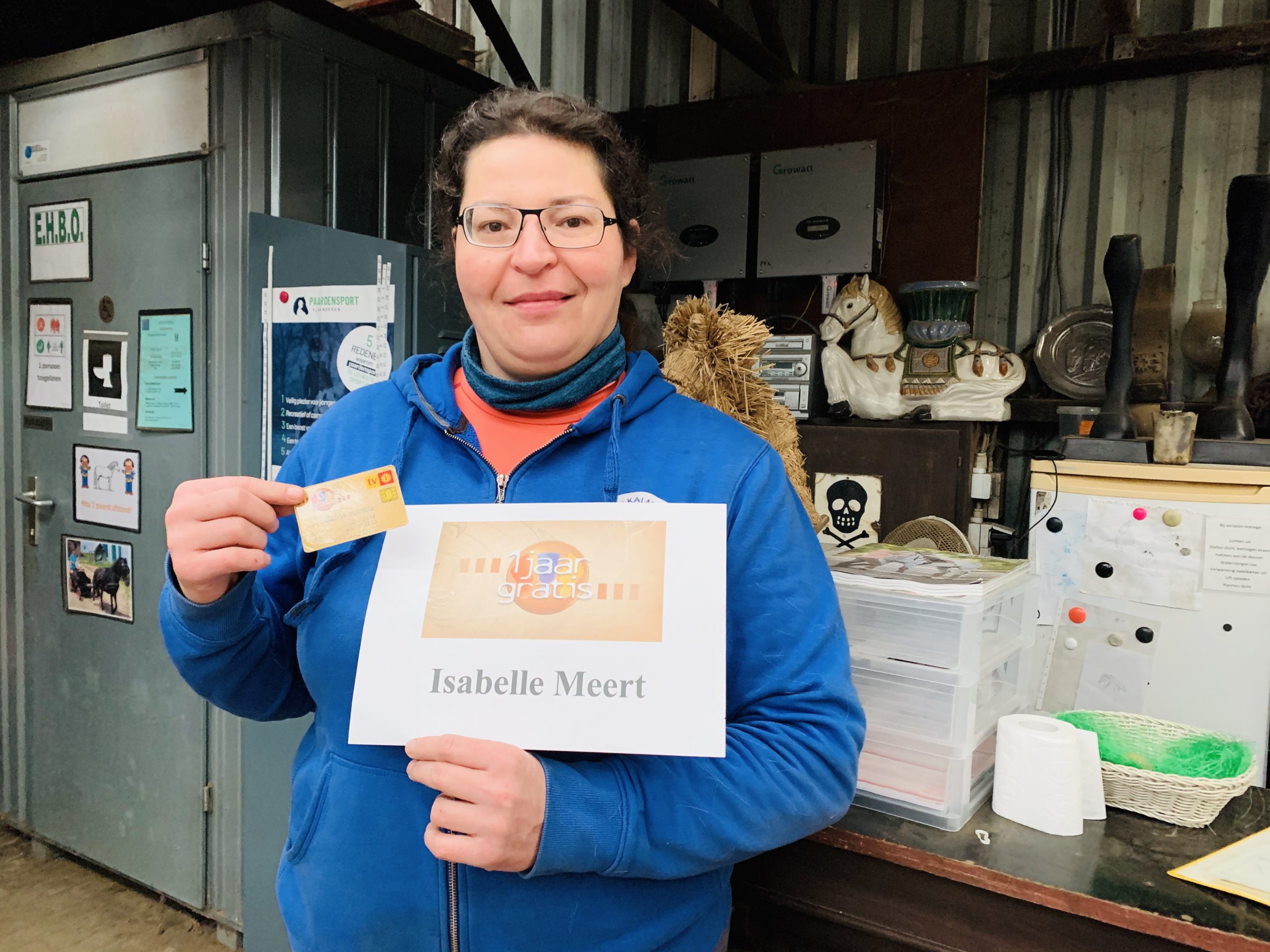 Isabelle Meert won 20 jaar terug de eerste editie van ‘Eén jaar gratis’