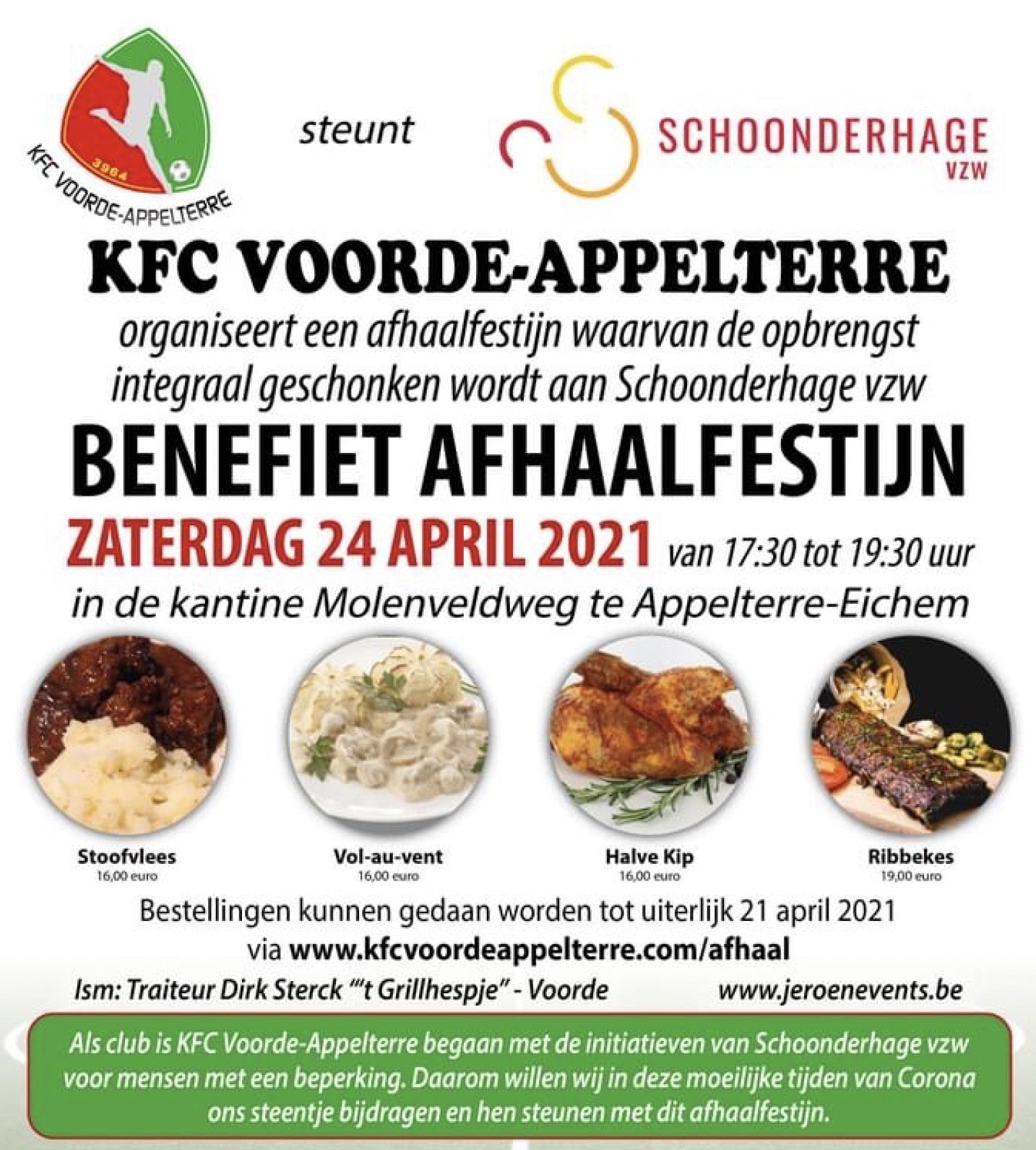 KFC Voorde-Appelterre: “Samen lokaal voor het goede doel”