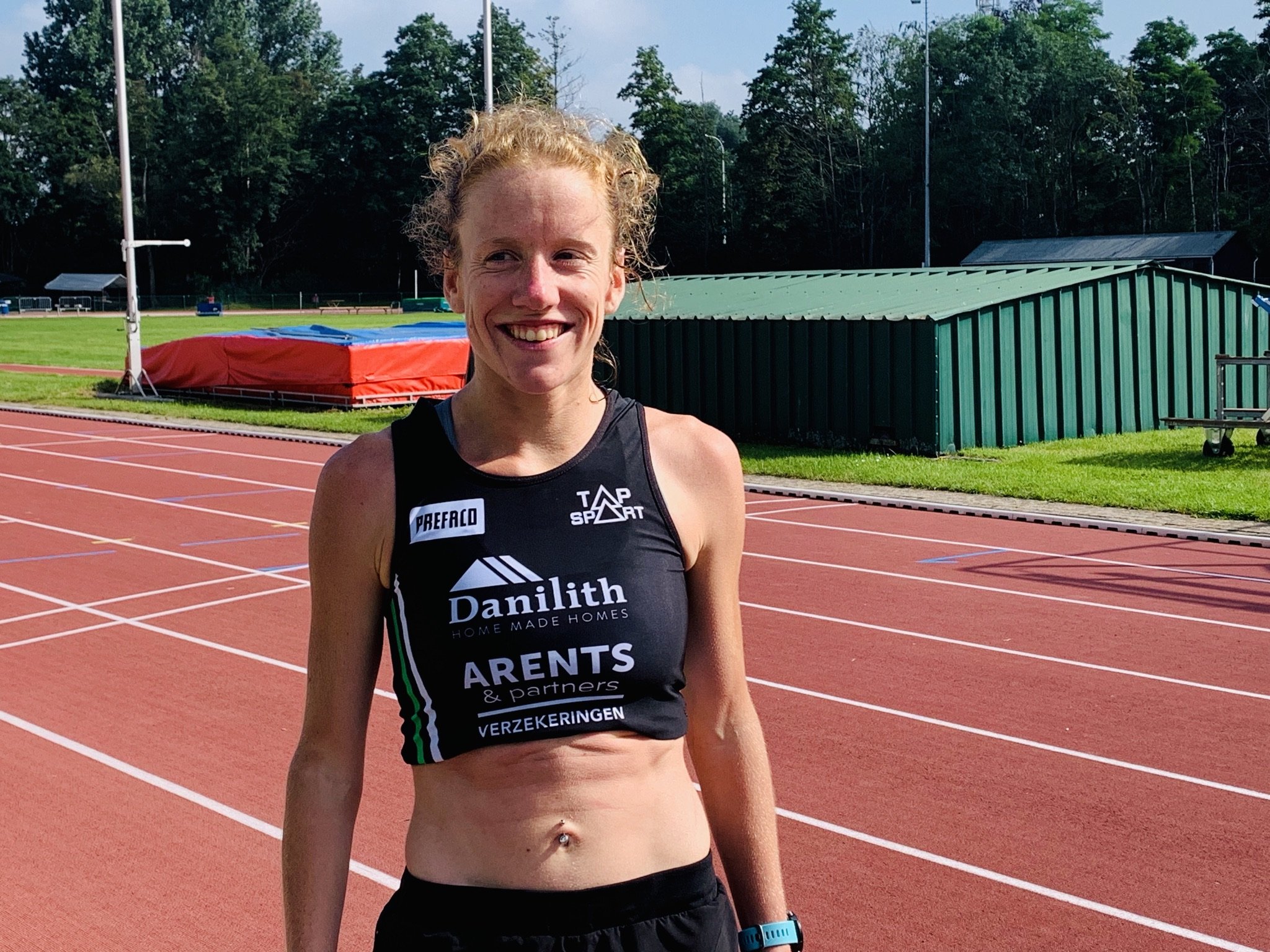 Hanne is klaar voor de olympische marathon