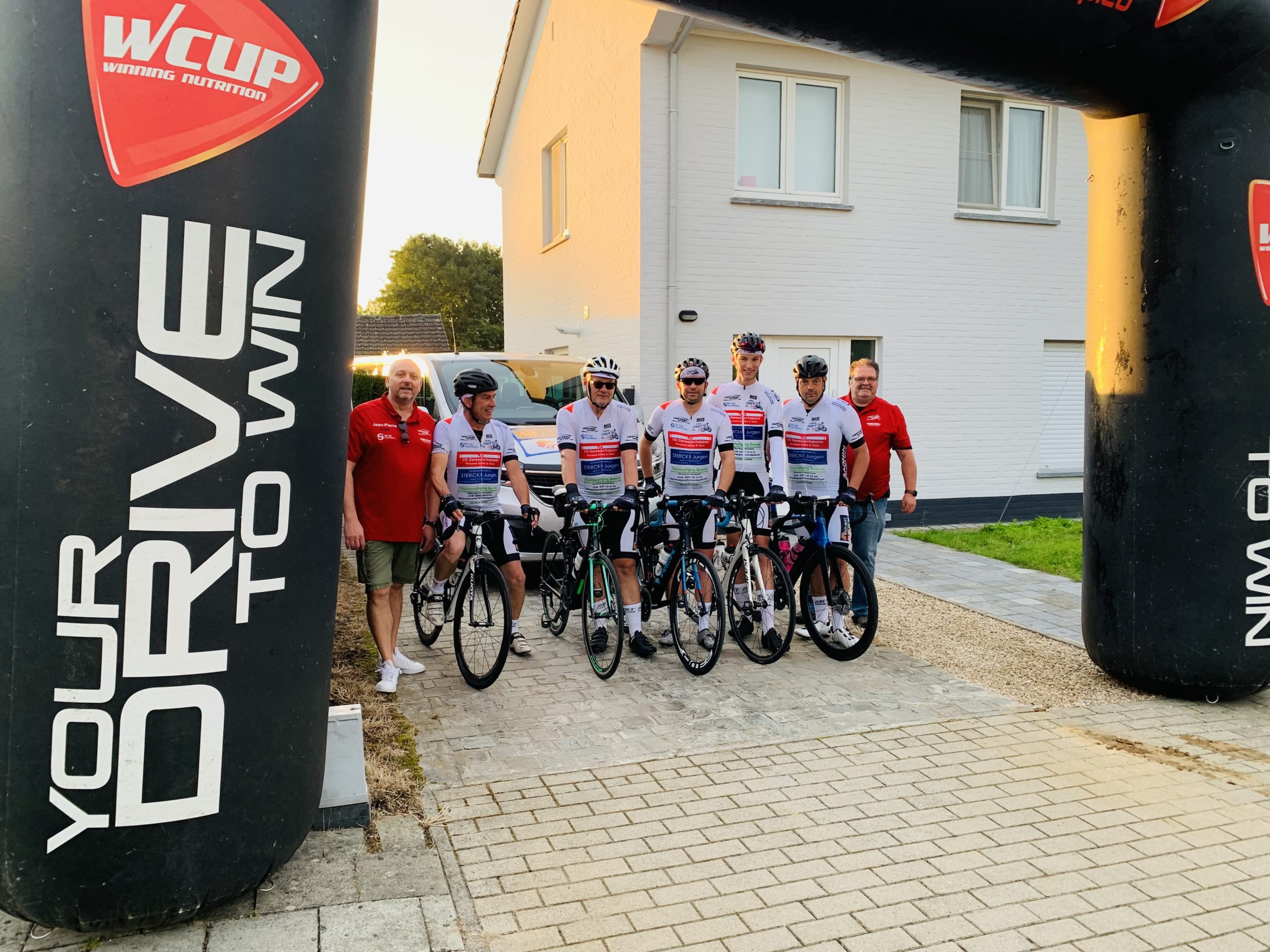 Deze ochtend nog in Ninove, vanavond in Pelt en morgen in Damme