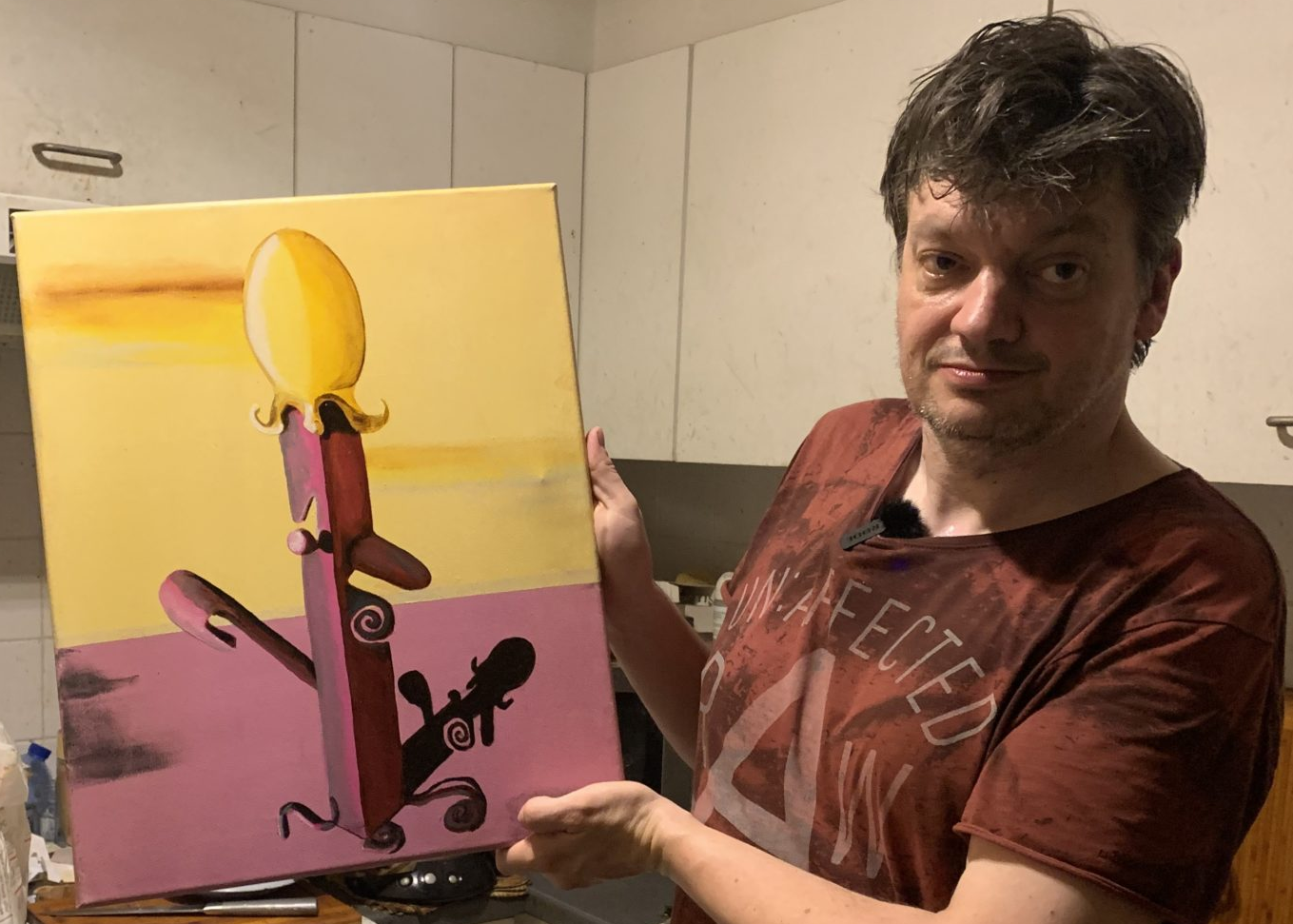 Hans De Smet heeft zijn 21ste tentoonstelling in het vooruitzicht