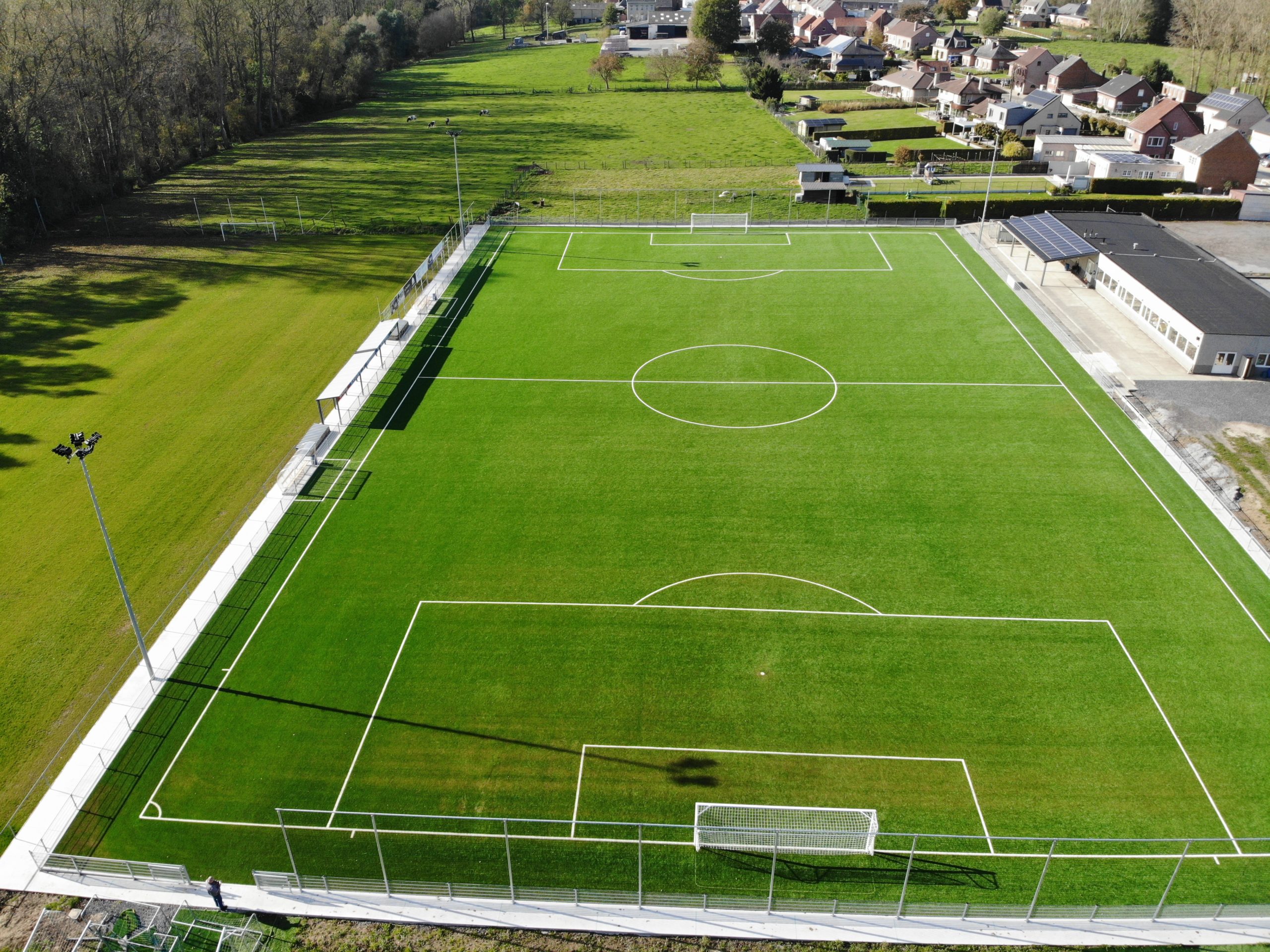 Officiële inhuldiging kunstgrasveld VK Nederhasselt