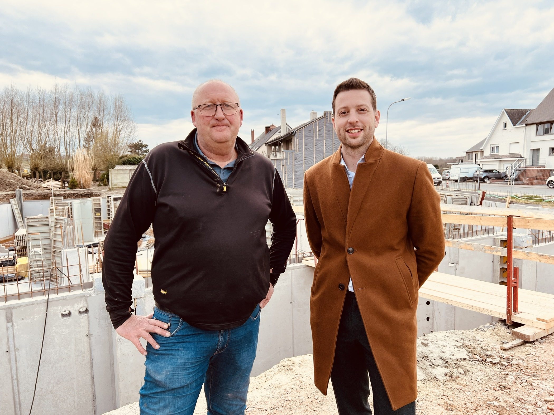 Nieuwe sociale huurappartementen op hoek Pollarebaan-Leopoldlaan