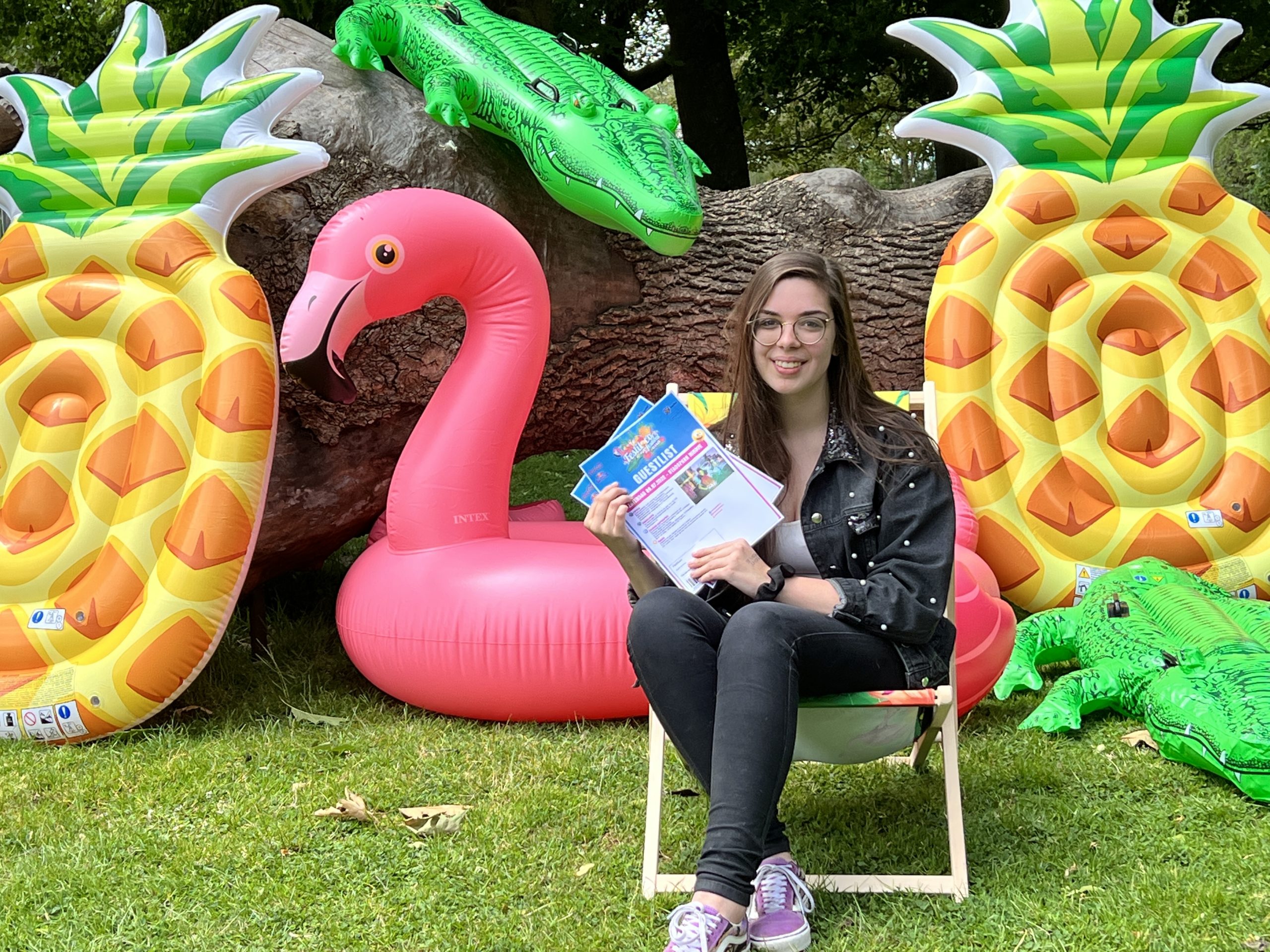 Amber vond de eerste Festiloco-stoel