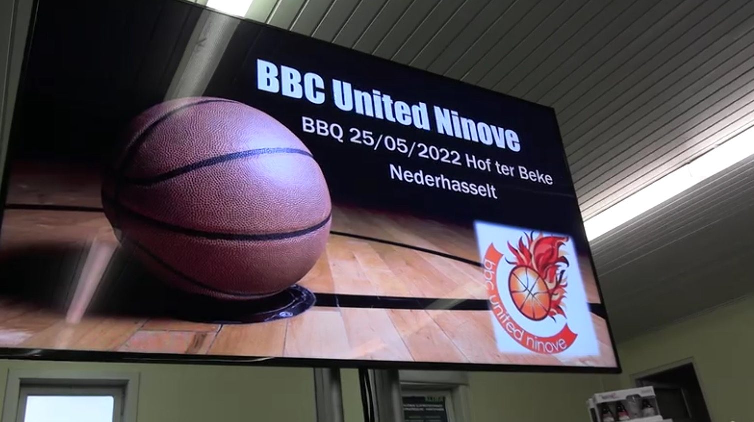 BBC United Ninove eert zijn kampioenen