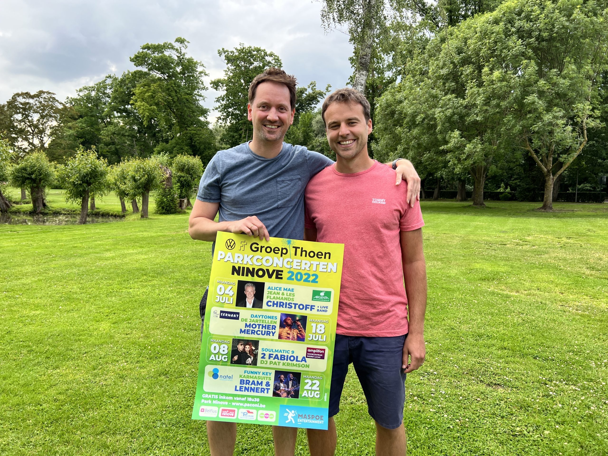 Opnieuw gratis parkconcerten