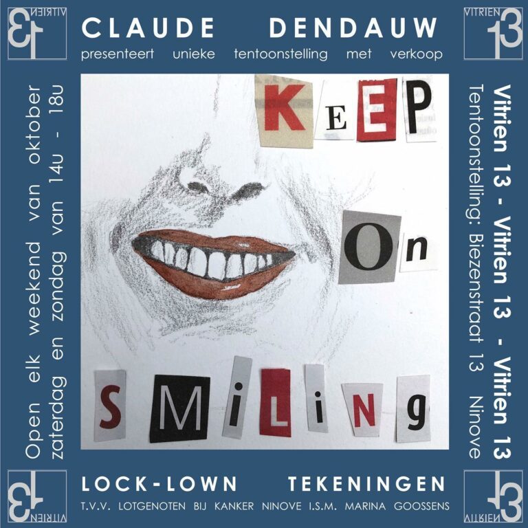 'Keep on Smiling' van Claude Dendauw