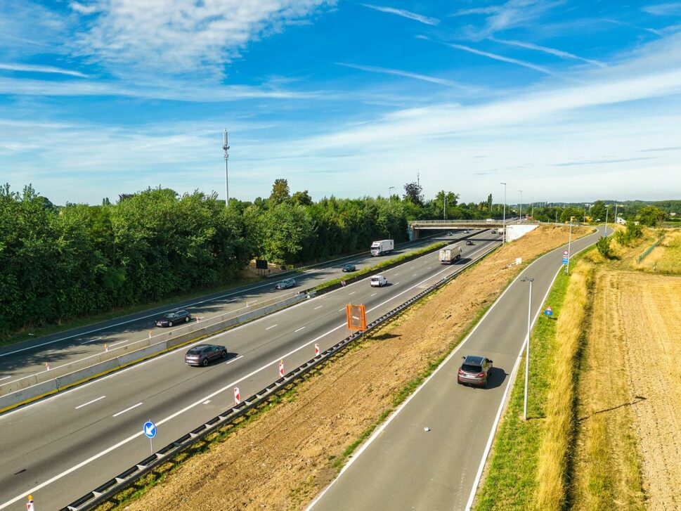 Werken aan bruggen E40 na 2 jaar bijna afgerond