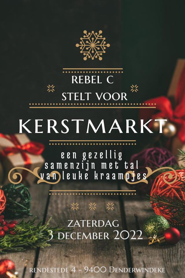 Kerstmarkt bij Rebel-C Fashion