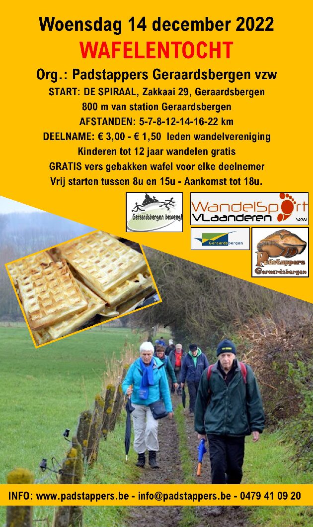 Wafelentocht Padstappers