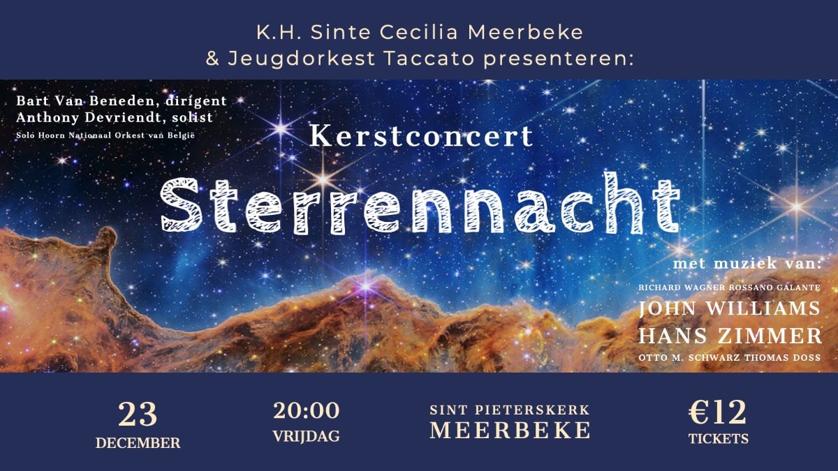 Kerstconcert 'Sterrennacht'