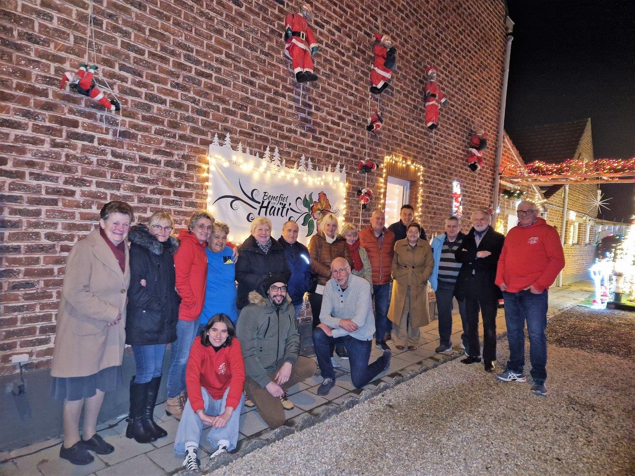 Welkom in het kerstdorp van Benefiet Haïti