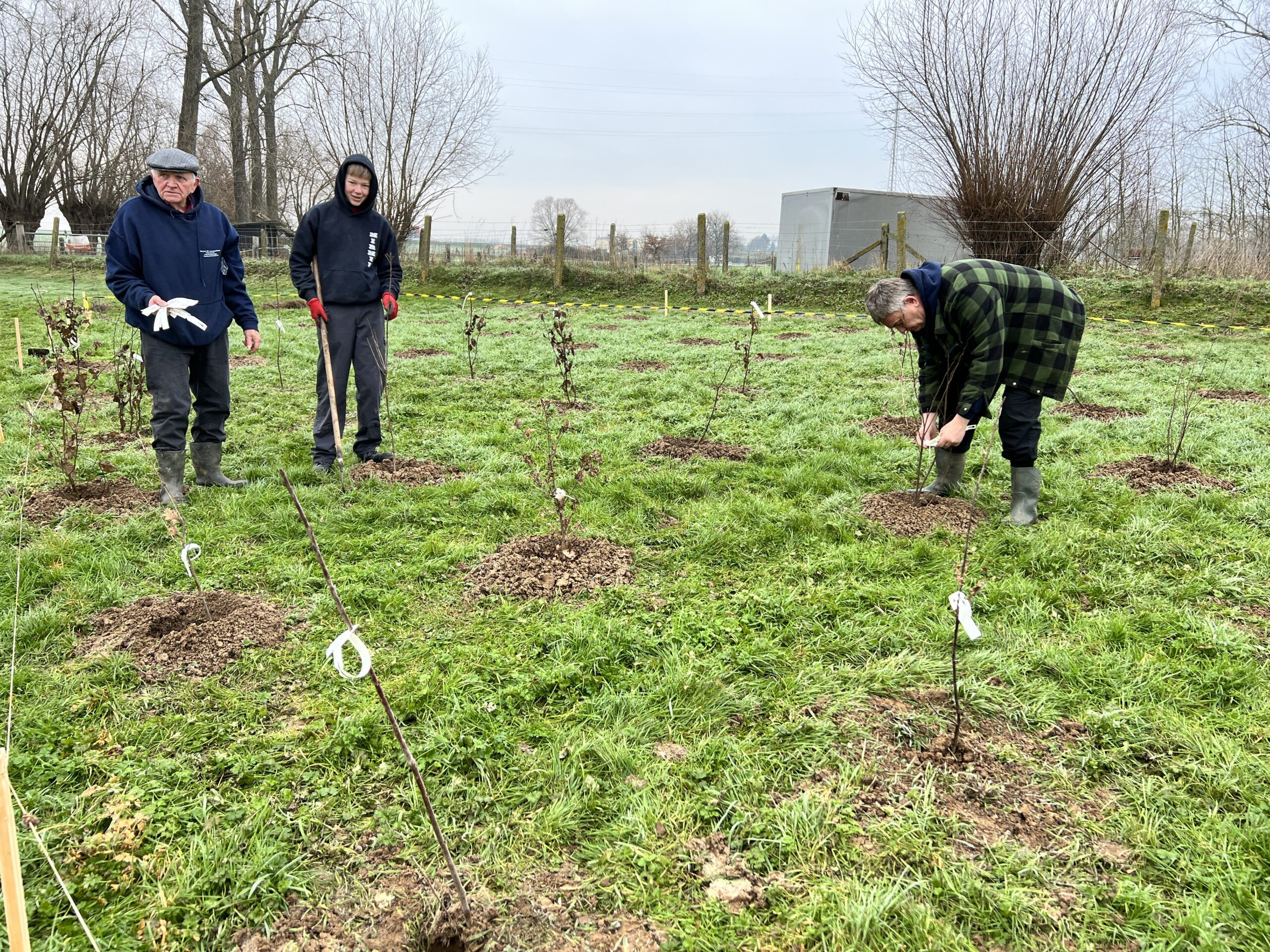 Rotary Ninove-Dendervallei plantte 850 bomen voor het Suzie-bos