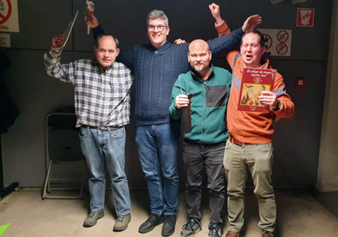 De krachtpatsers winnen ‘Quiz for specials’
