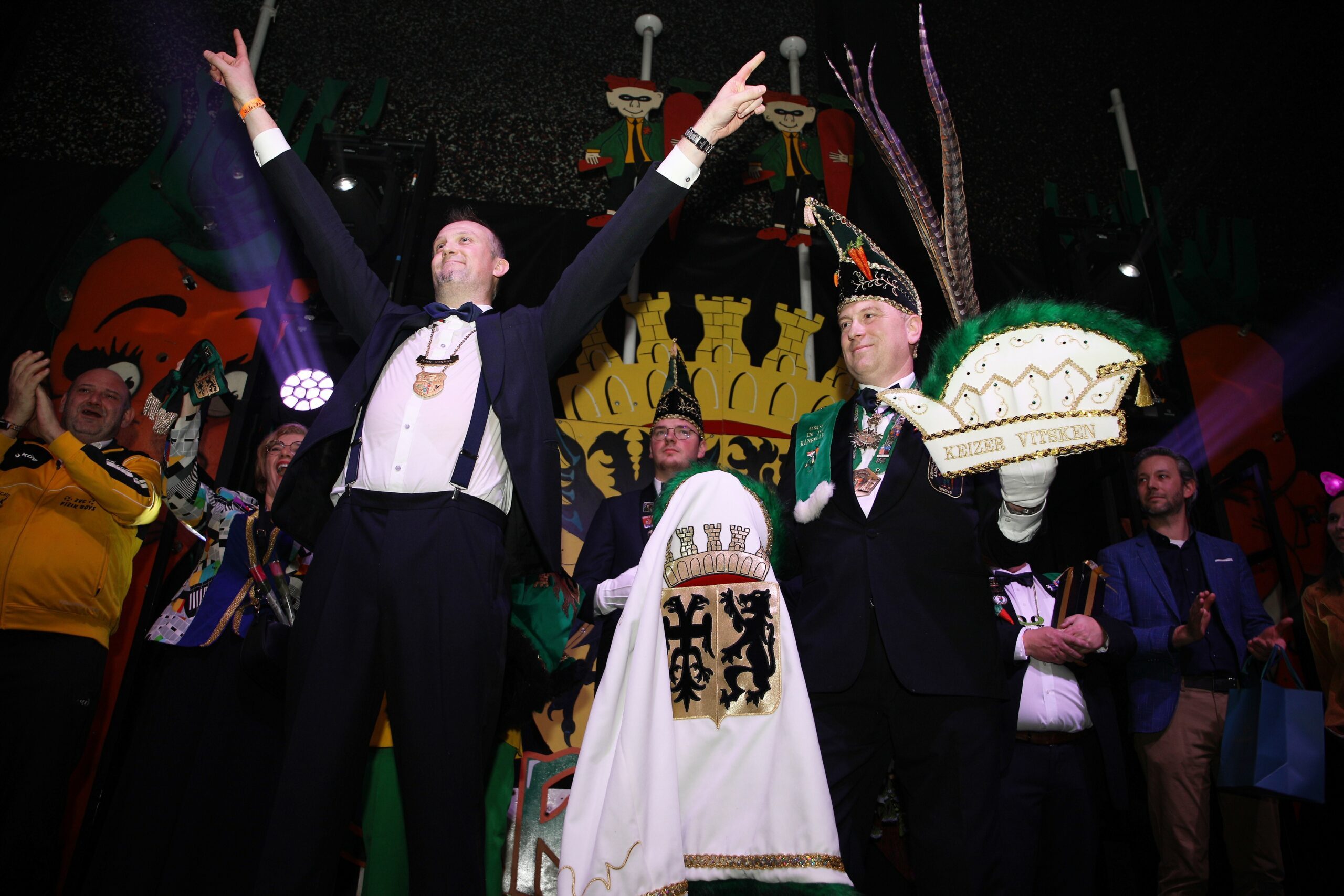 Prinsaanstelling werd dolle nacht vol verrassingen