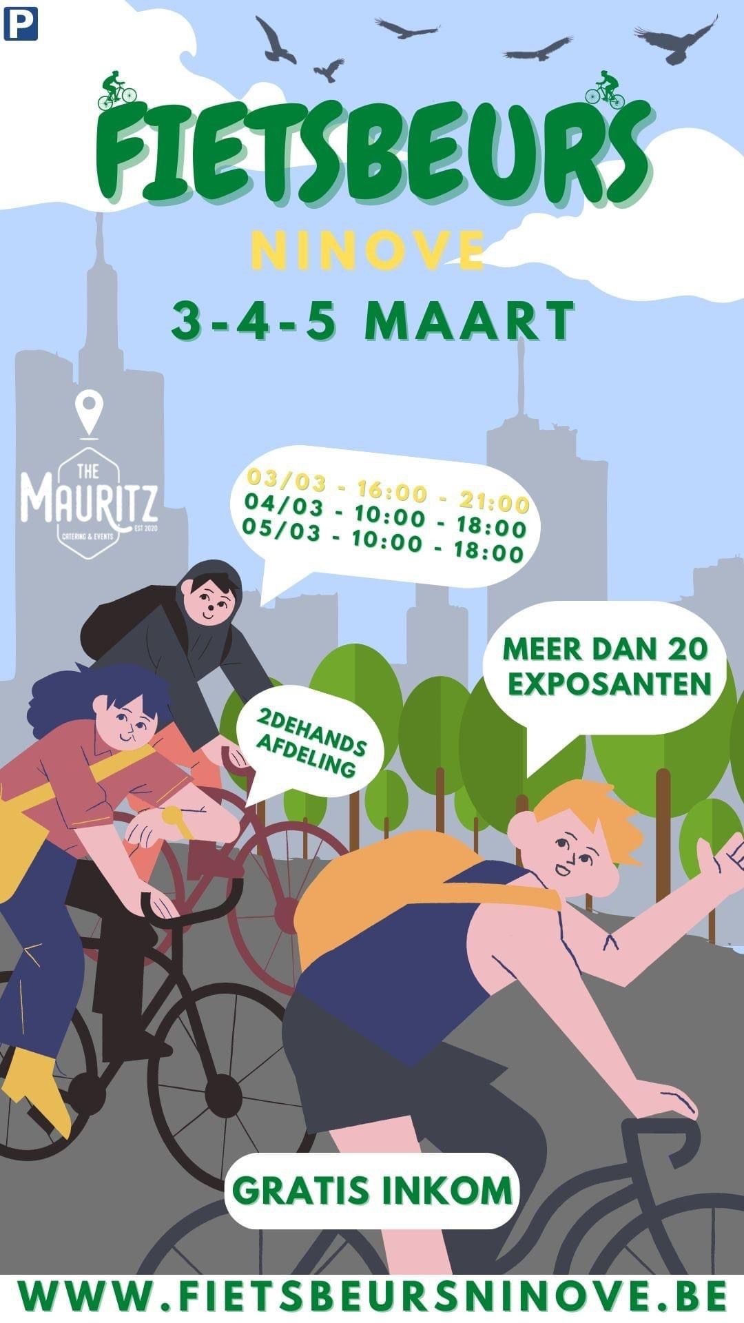 Eerste fietsbeurs in The Mauritz