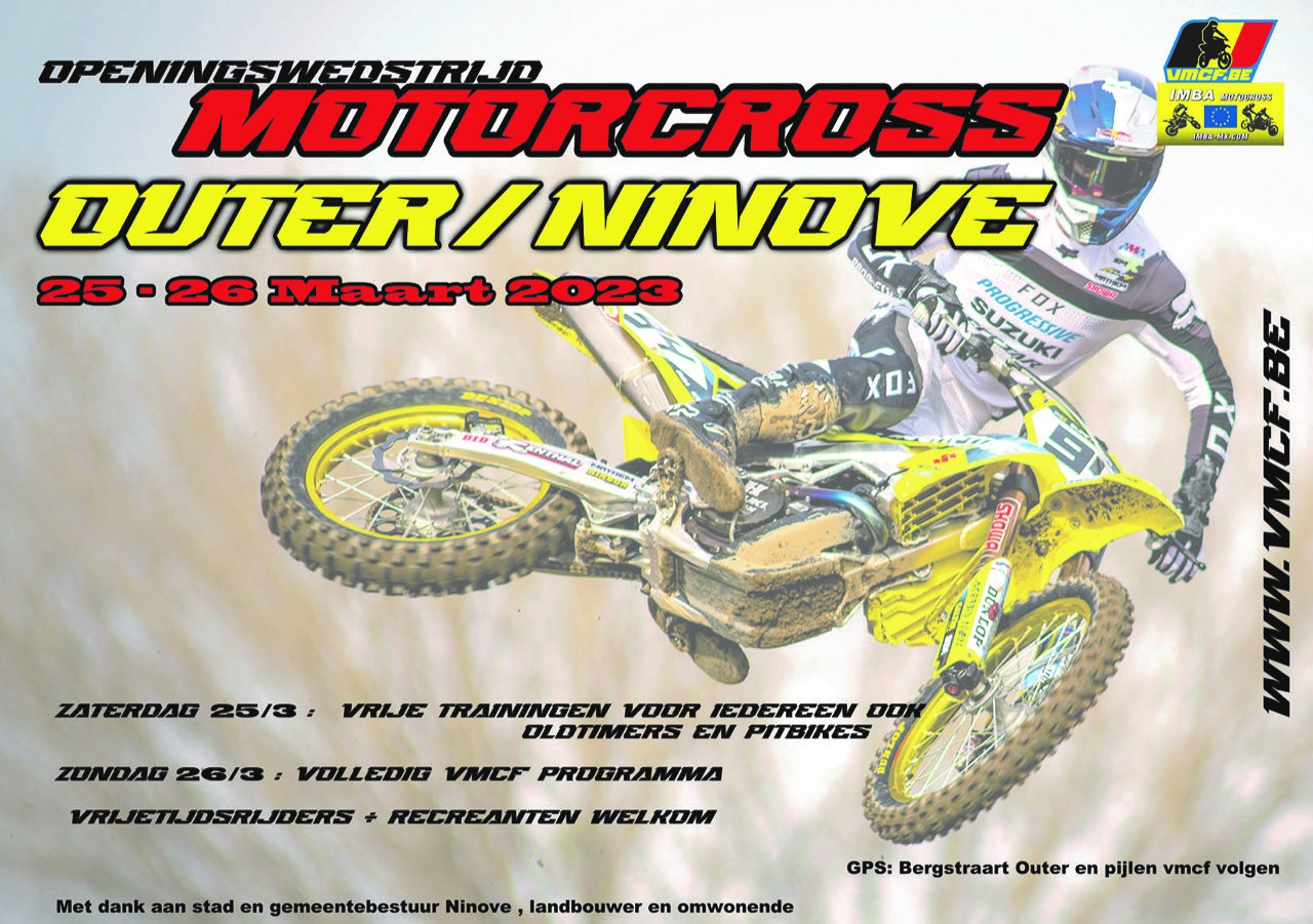 Openingsweekend motorcross aan de Bergstraat