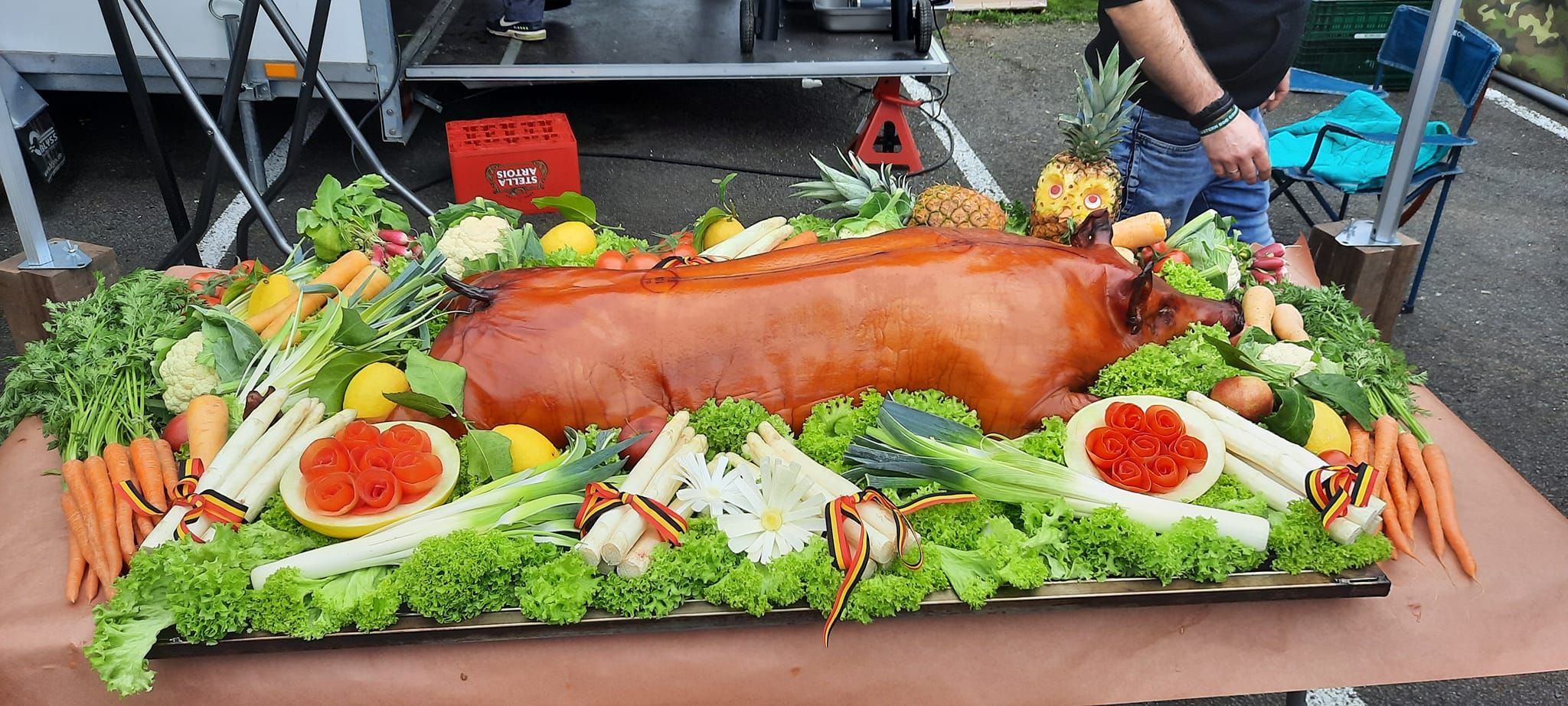 Heerlijk grillen in de lentezon