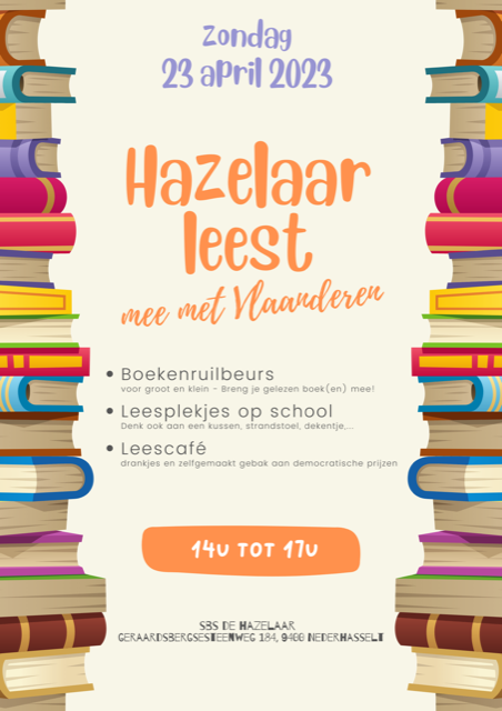 Boeken ruilen bij De Hazelaar