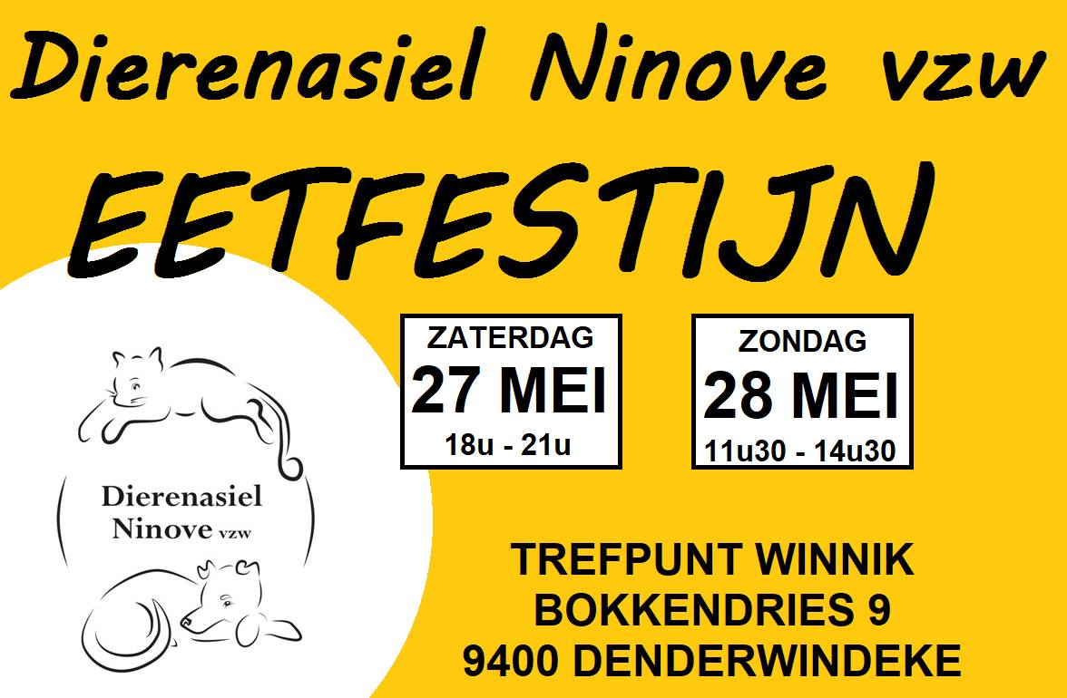 Eetfestijn dierenasiel Ninove