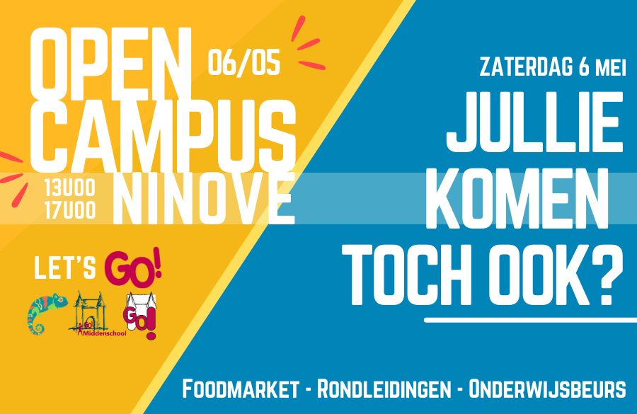 GO!-scholen houden Opencampusdag