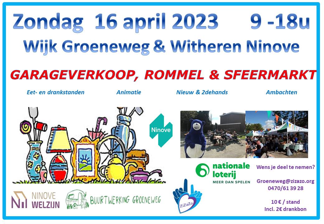 Rommelmarkt Groeneweg en Witherenwijk