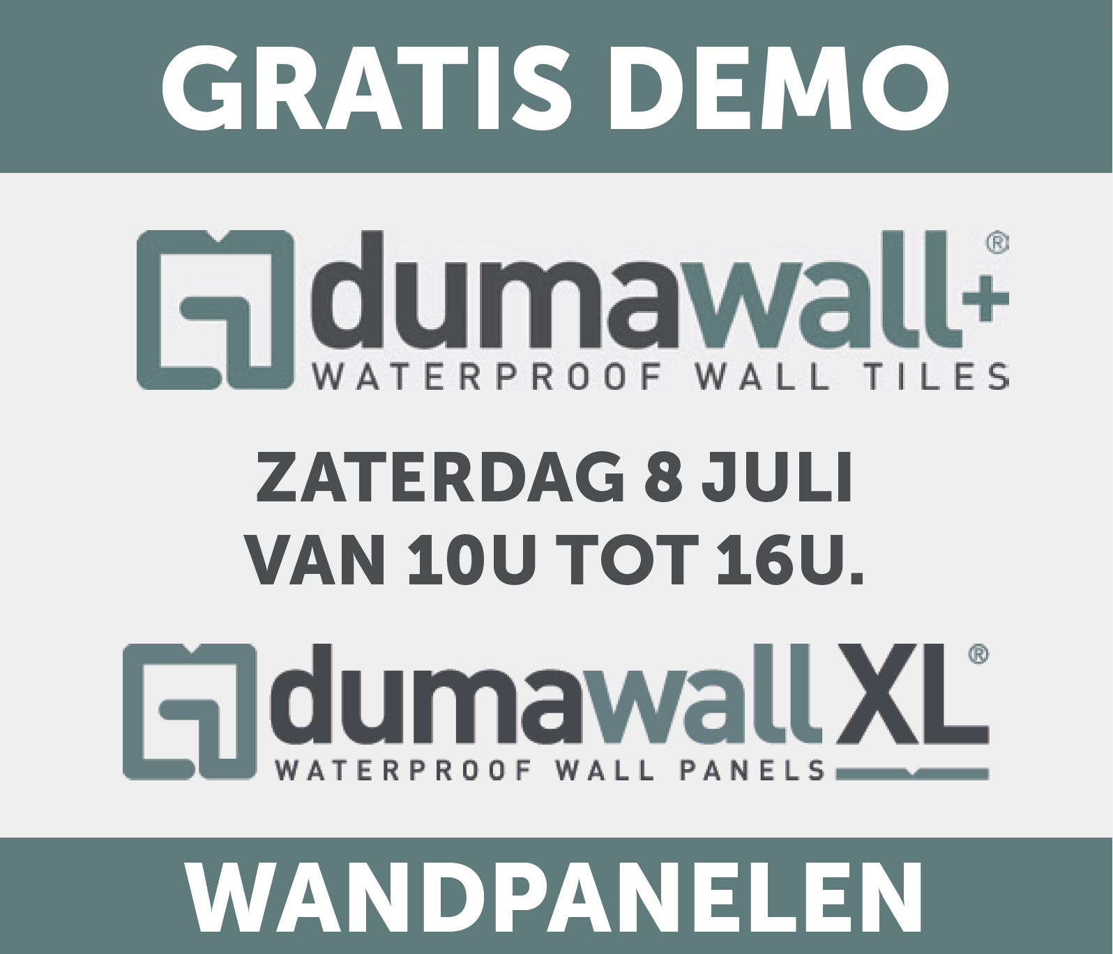 Gratis demo Dumawall wandpanelen