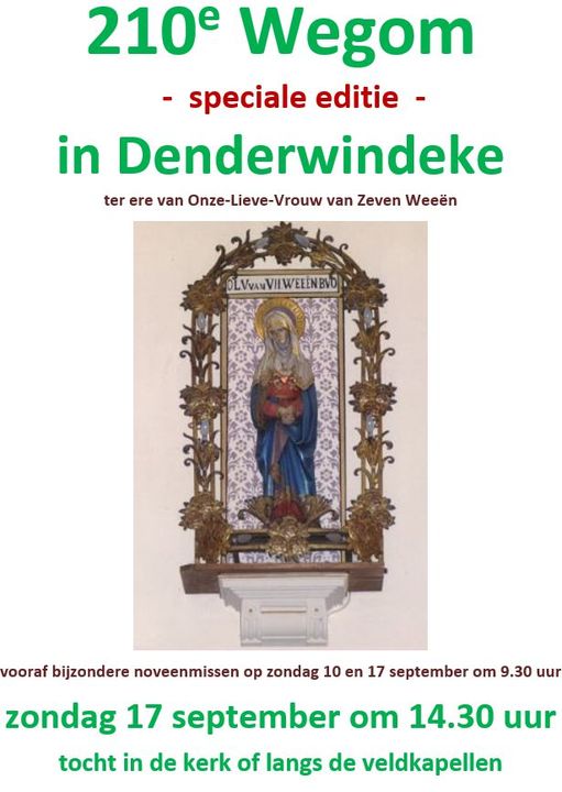 210ste Wegom in Denderwindeke