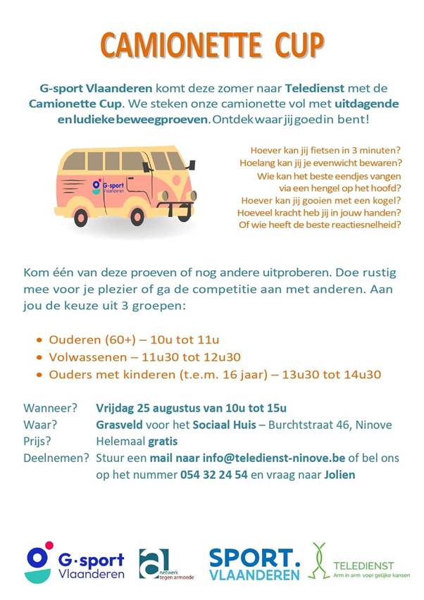 Camionette Cup daagt je uit