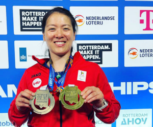 Goud en zilver voor Man-Kei To op EK G-badminton