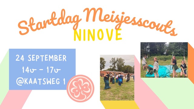 Startdag meisjesscouts