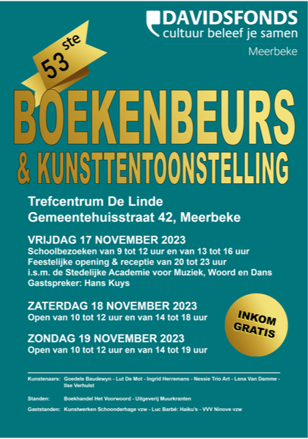 53ste boekenbeurs en kunsttentoonstelling