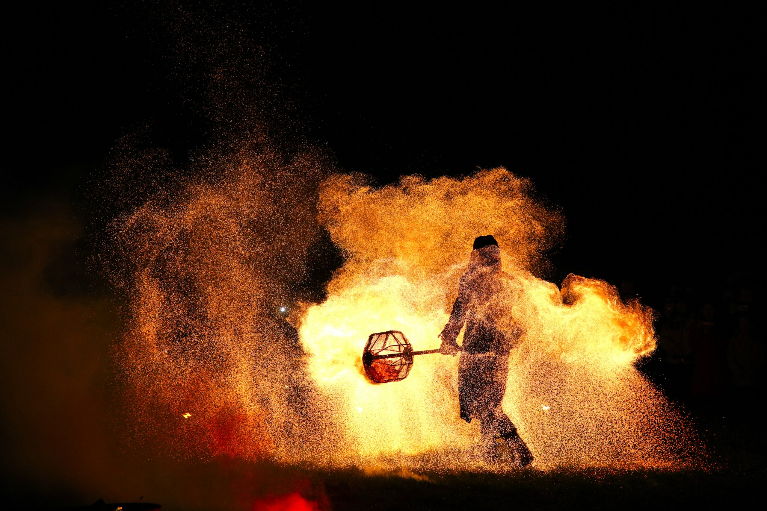Abdijsite in vuur en vlam voor feeërieke vuurshow
