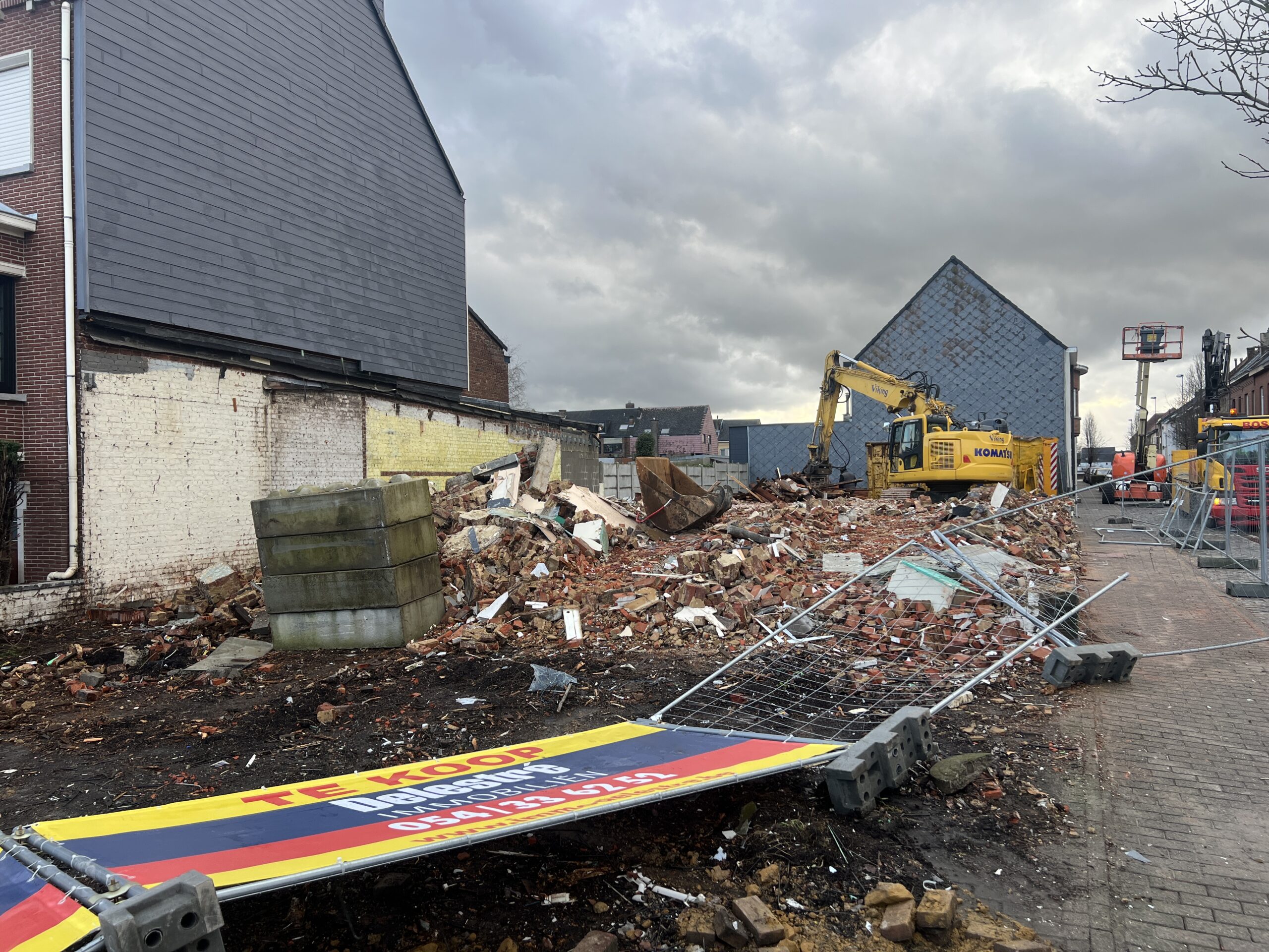 De Krebbe maakt plaats voor meergezinswoningen
