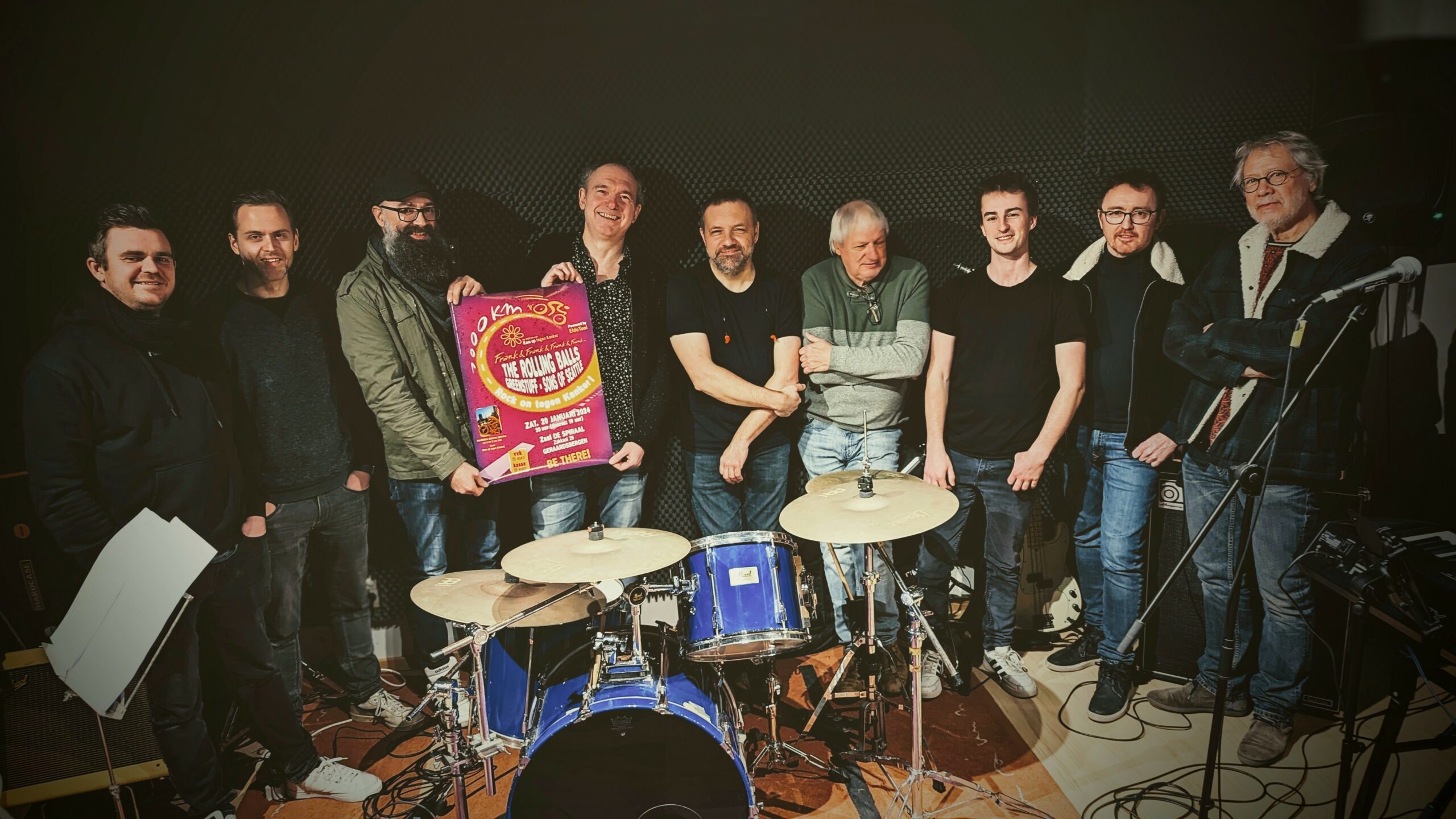 The Rolling Balls rocken tegen kanker