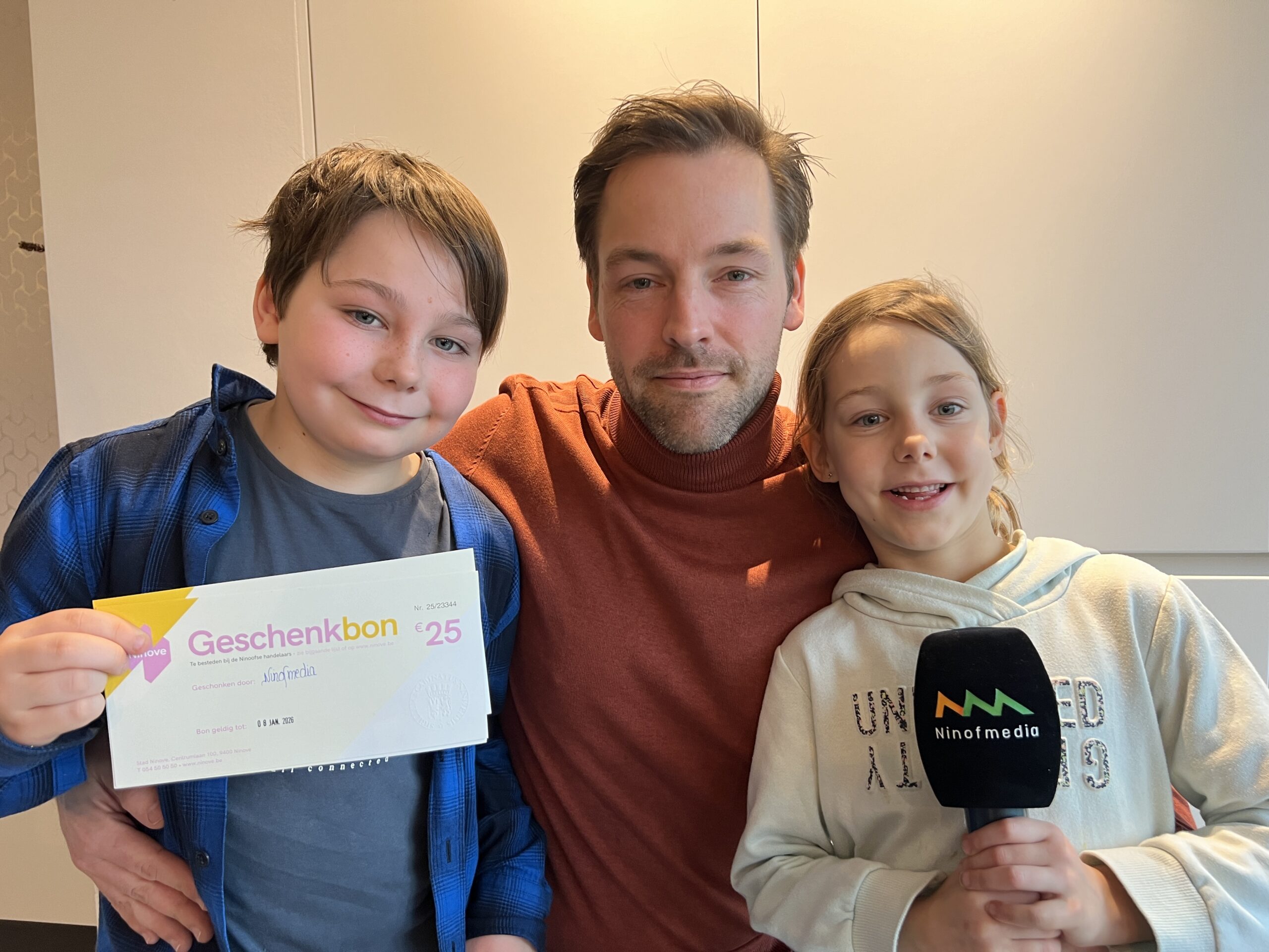 Dieter Paternoster ontwierp nieuw logo voor Ninofmedia