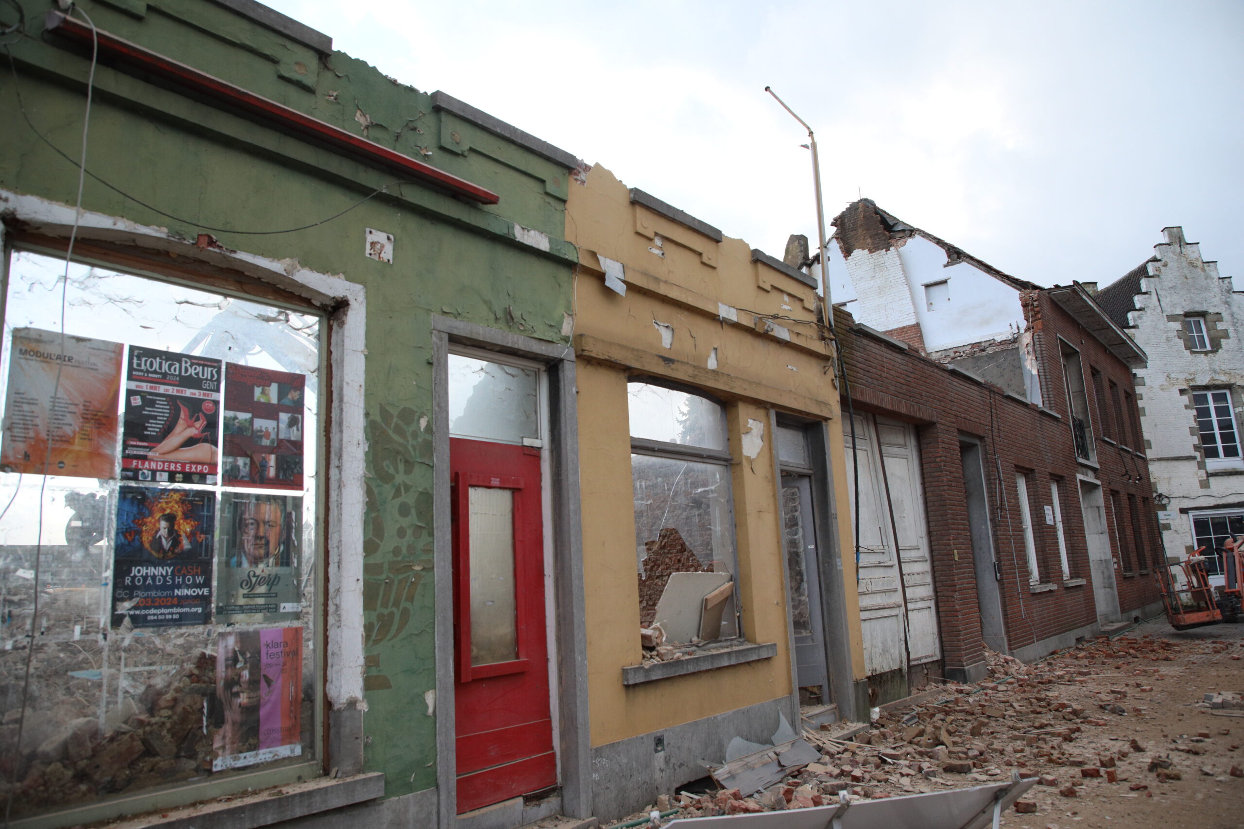 Afbraak huizenrij verandert uitzicht Graanmarkt grondig