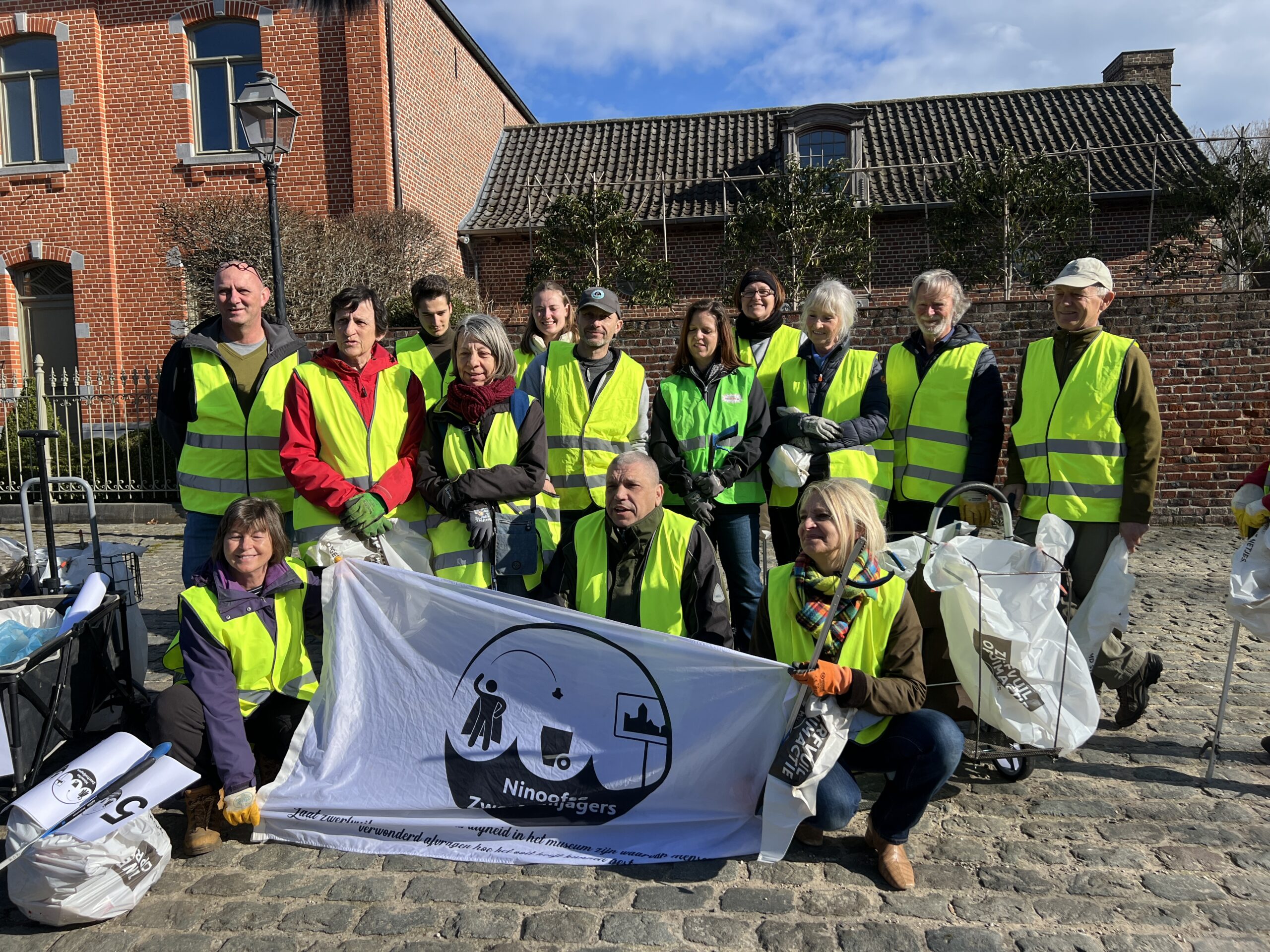 Ninoofse zwerfvuiljagers bereiken nieuwe mijlpaal