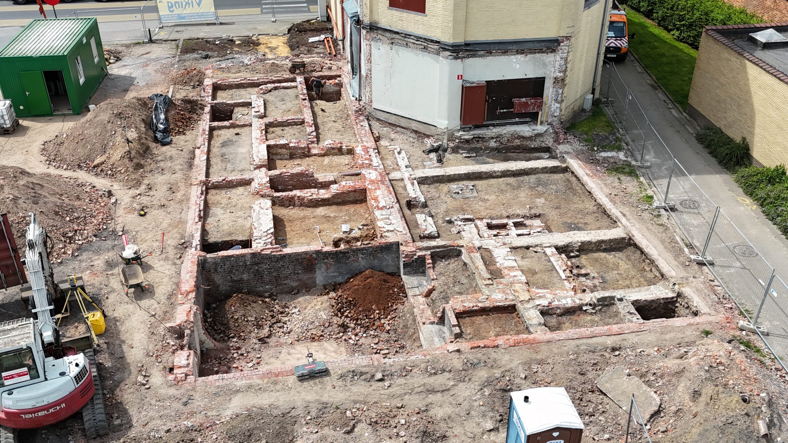 Graven naar verleden van hospitaalsite