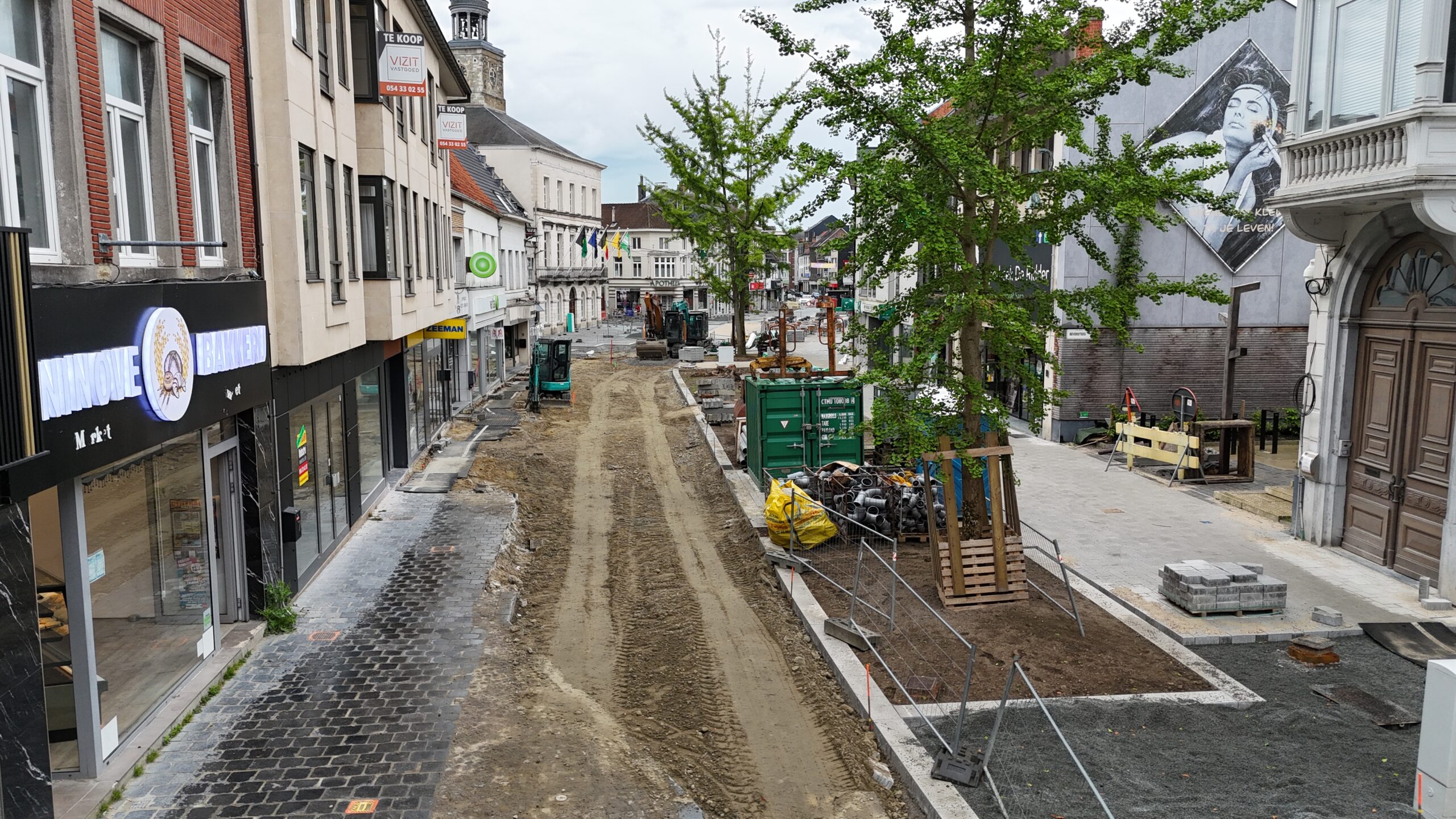 Vernieuwing handelskern zit op schema