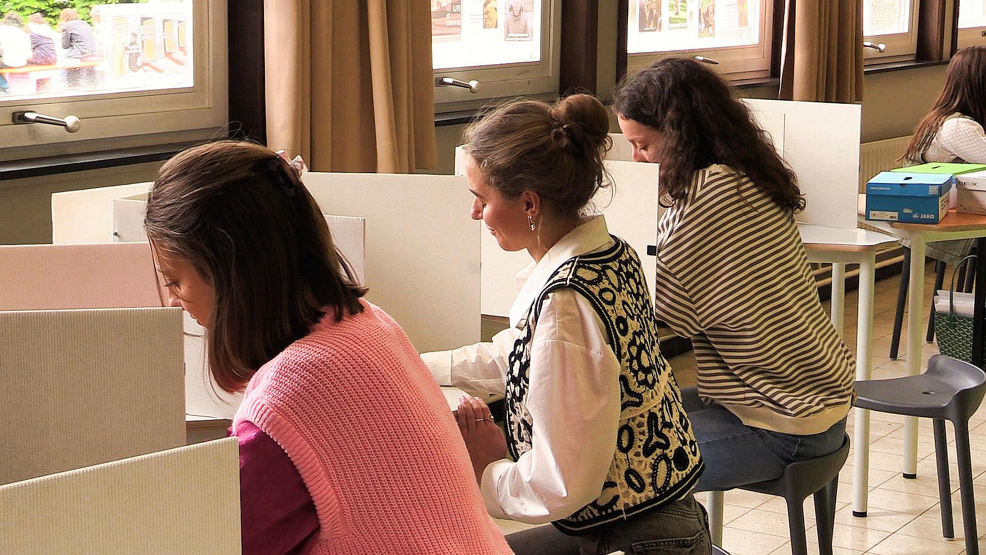 Generale repetitie voor verkiezingen in Hartencollege